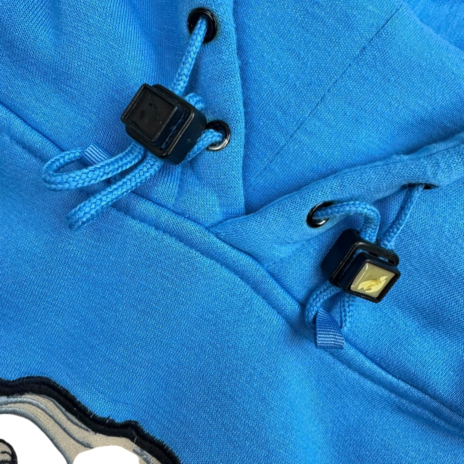 Vintage Y2K Exco Jeans Hoodie Blue