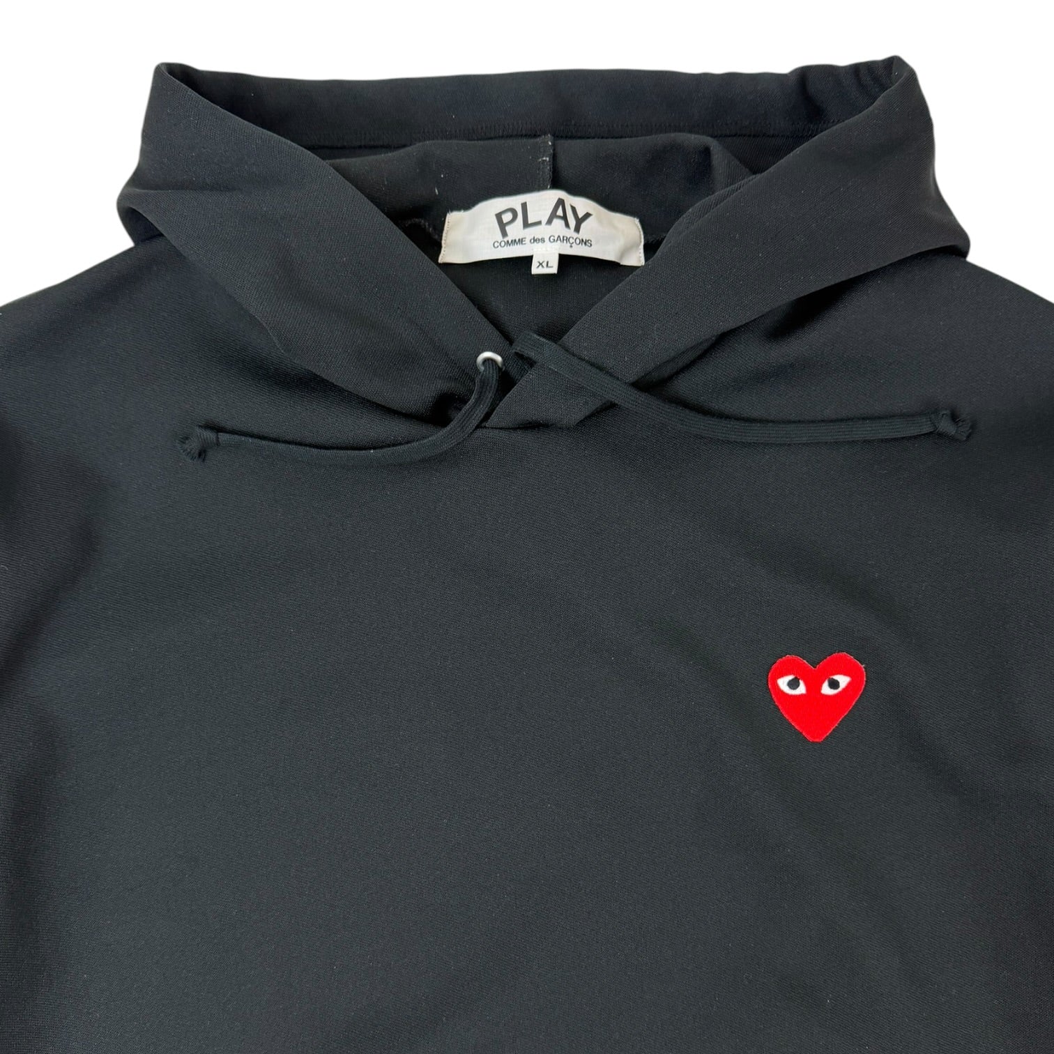 Comme des Garçons Play Hoodie Black
