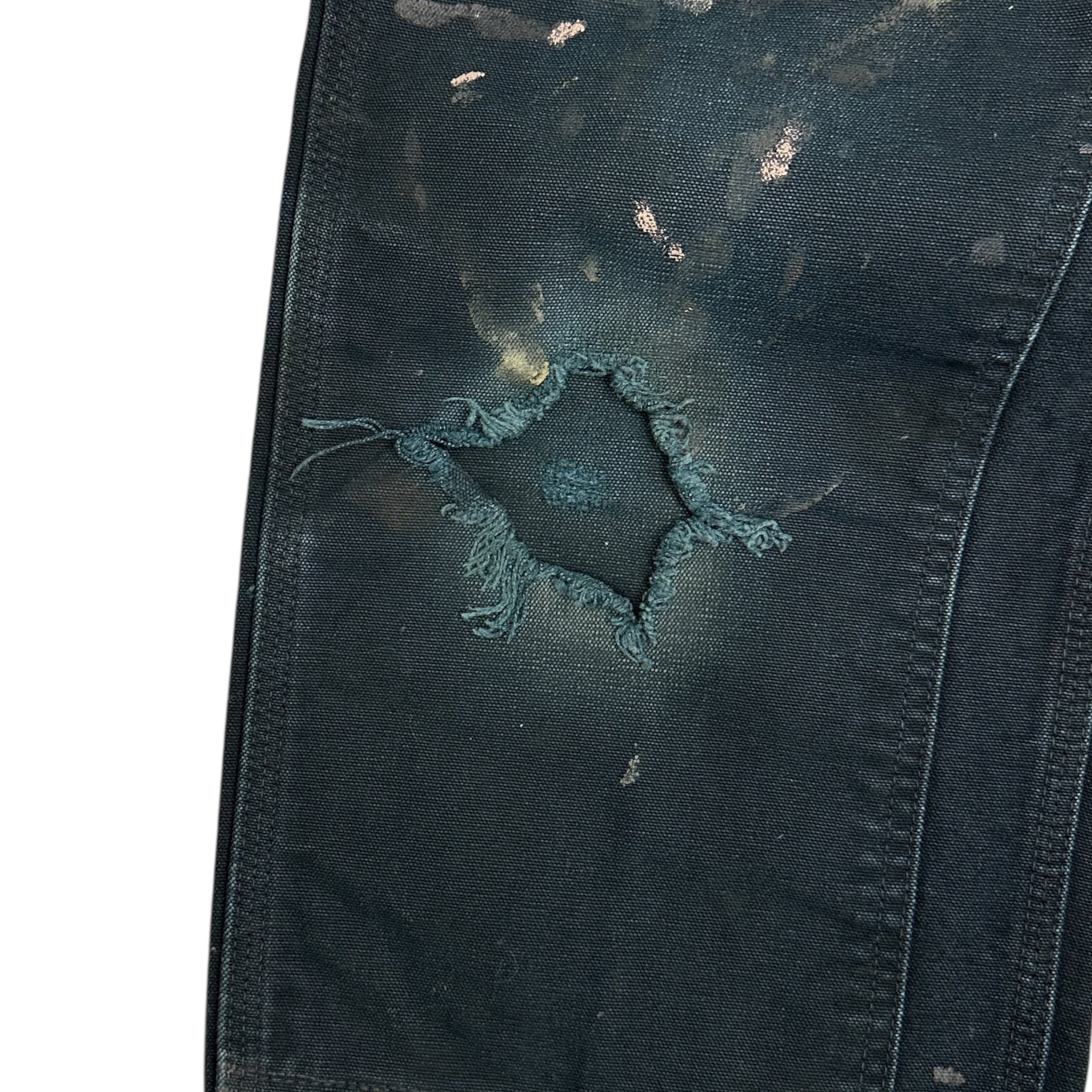 Vintage Carhartt Double Knee Cargo Pants Black