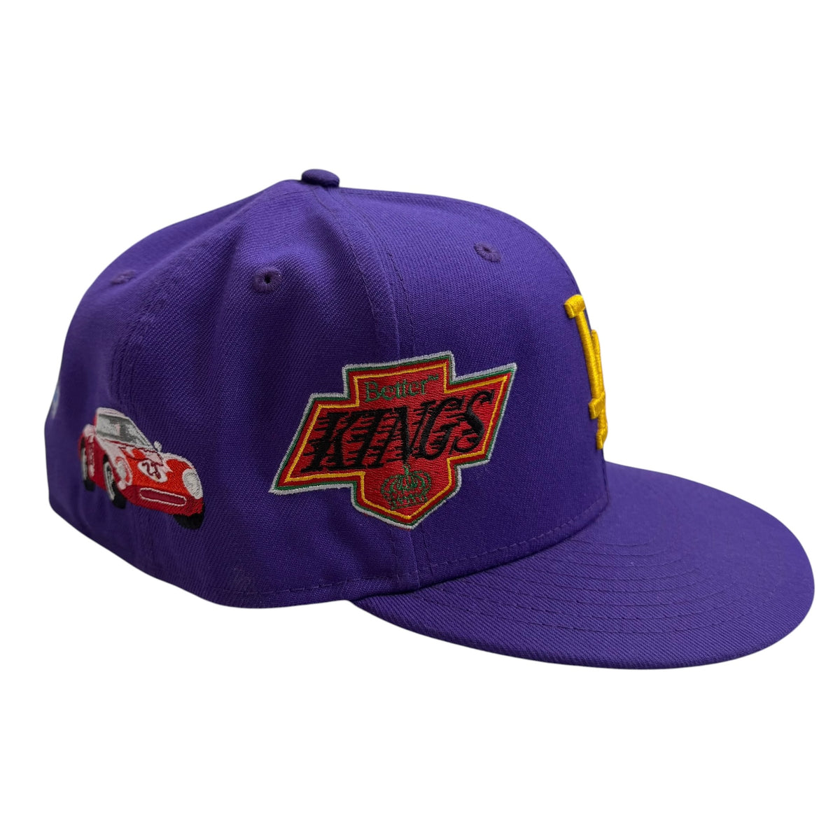 Just Don x Better Gift MLB LA Dodgers Purple Fitted Hat Purple