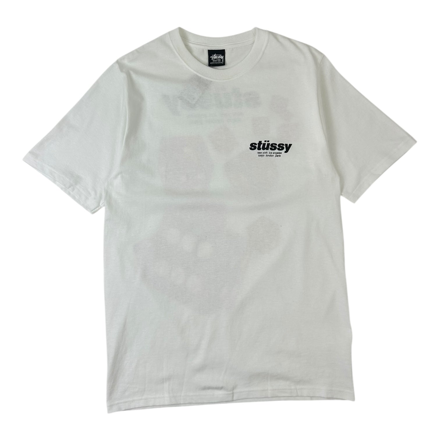 Stussy Rollers T-Shirt White