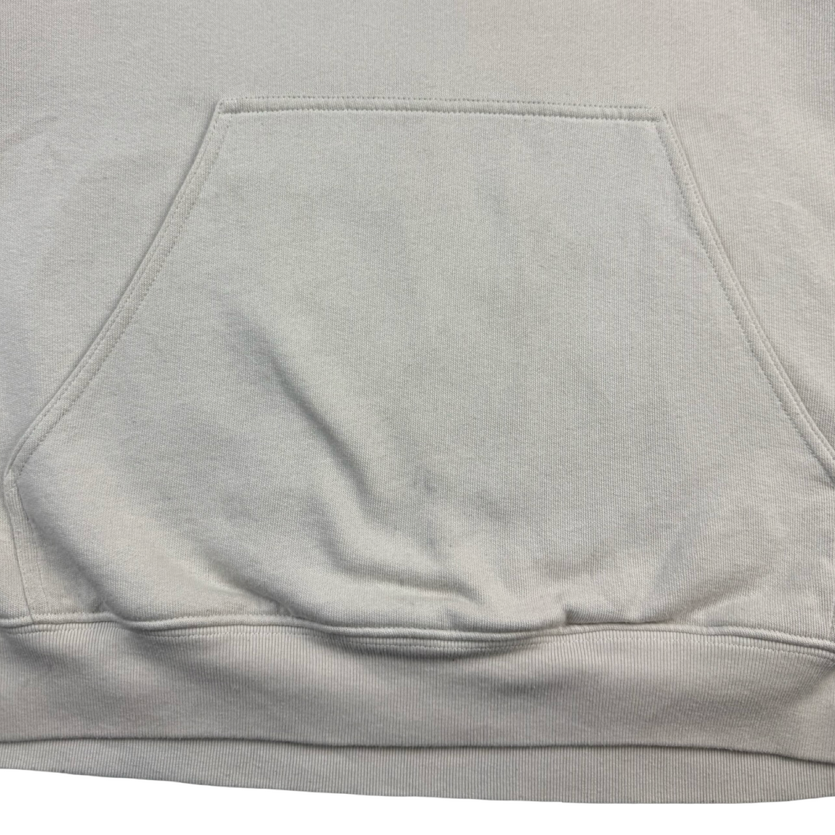 Balenciaga Logo Hoodie Beige/White