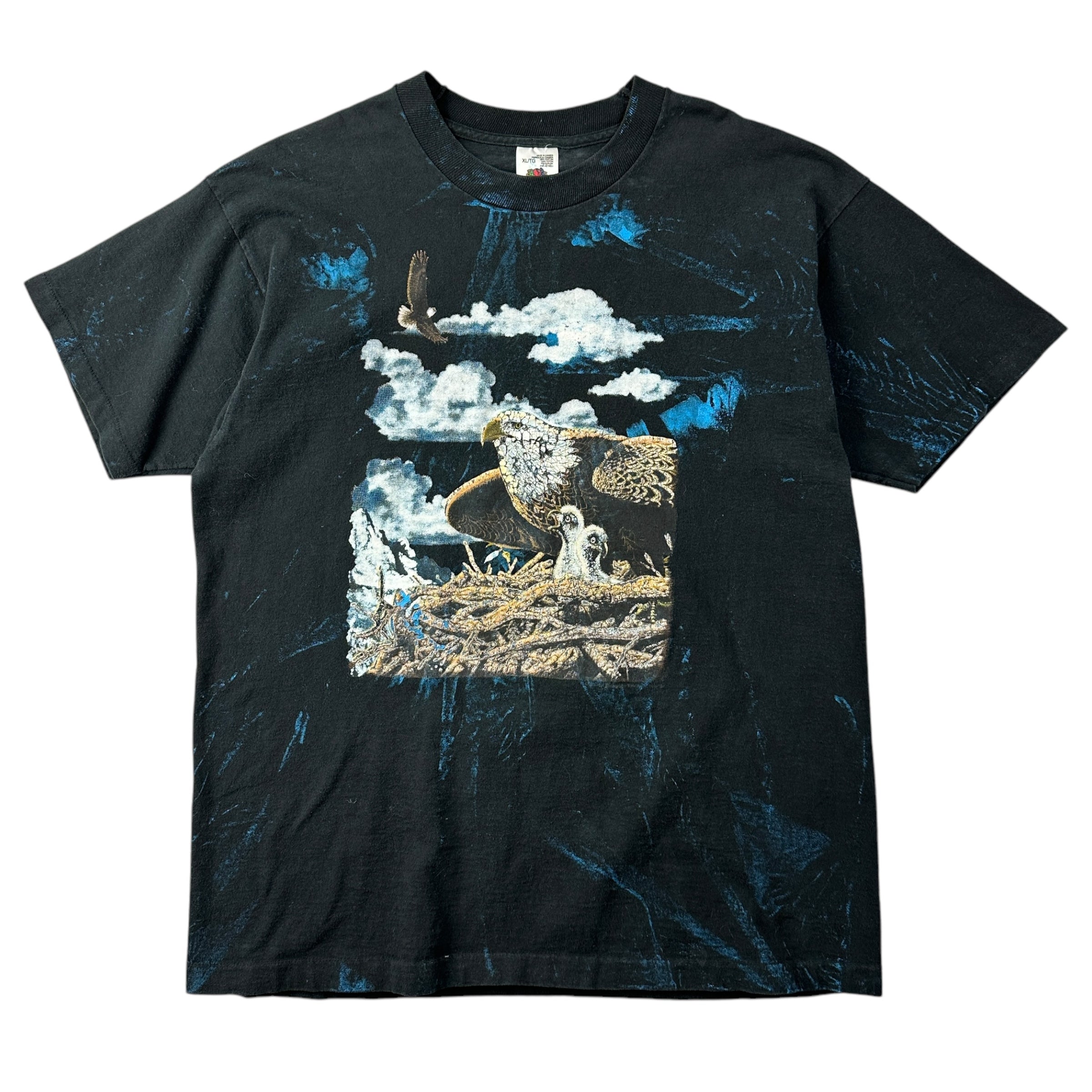 Vintage Eagles Nest Tee Black