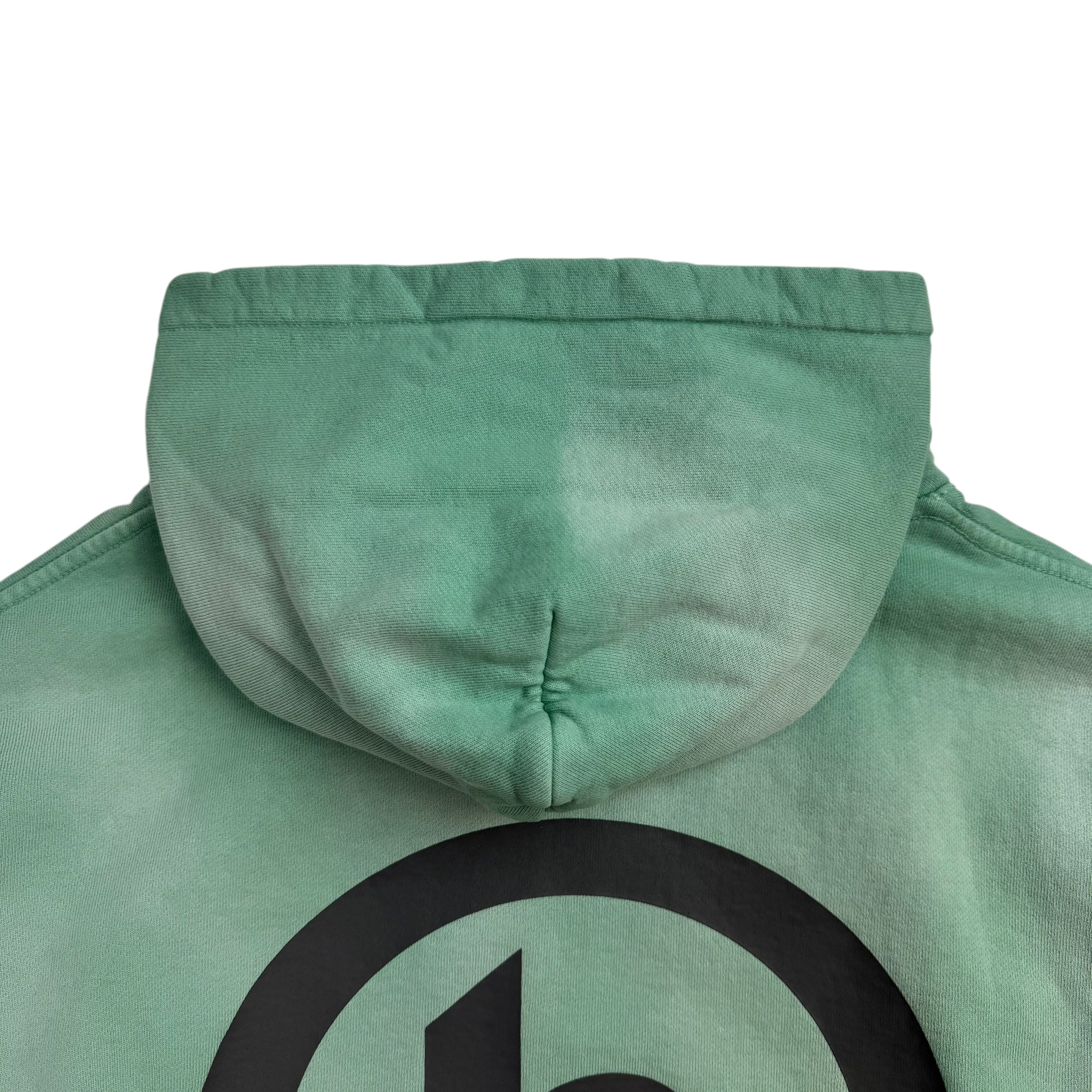 Hidden NY H Logo Vintage Wash Hoodie Green