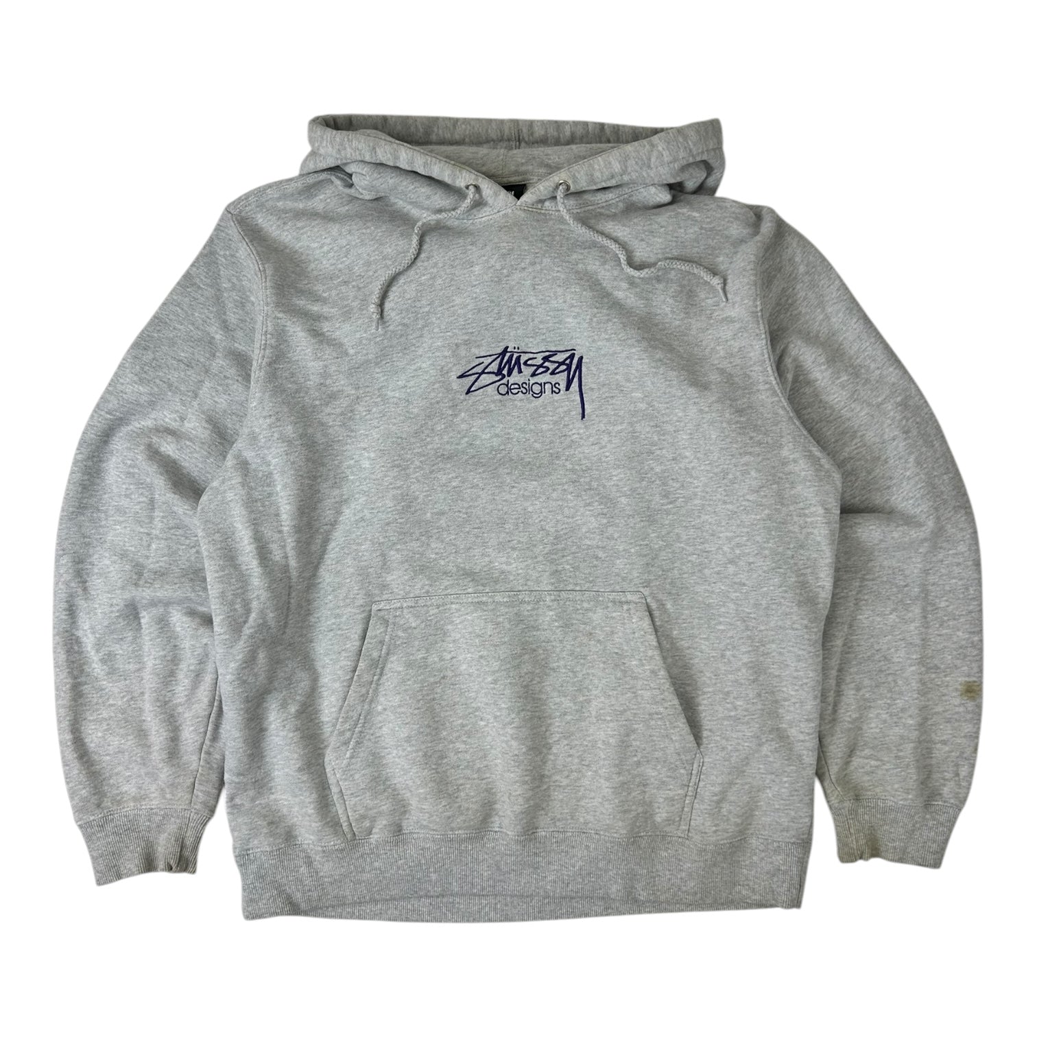 Stussy Designs Hoodie Grey