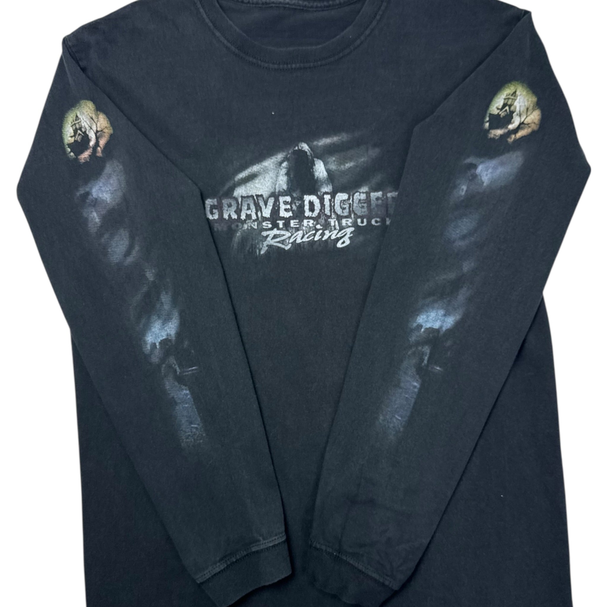 Vintage Grave Digger Monster Truck Racing Longsleeve