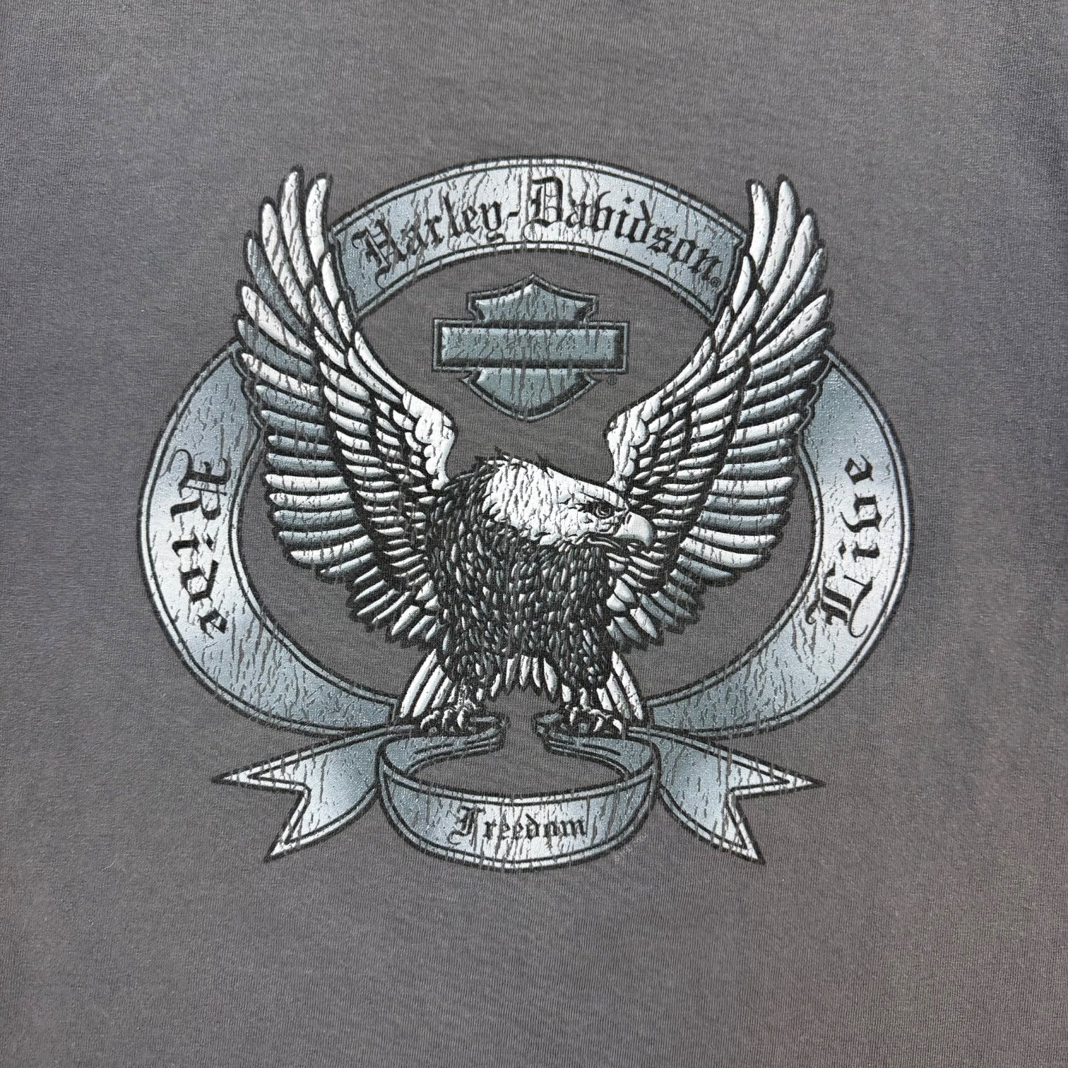 2000 Harley Davidson Of New York City Tee Grey