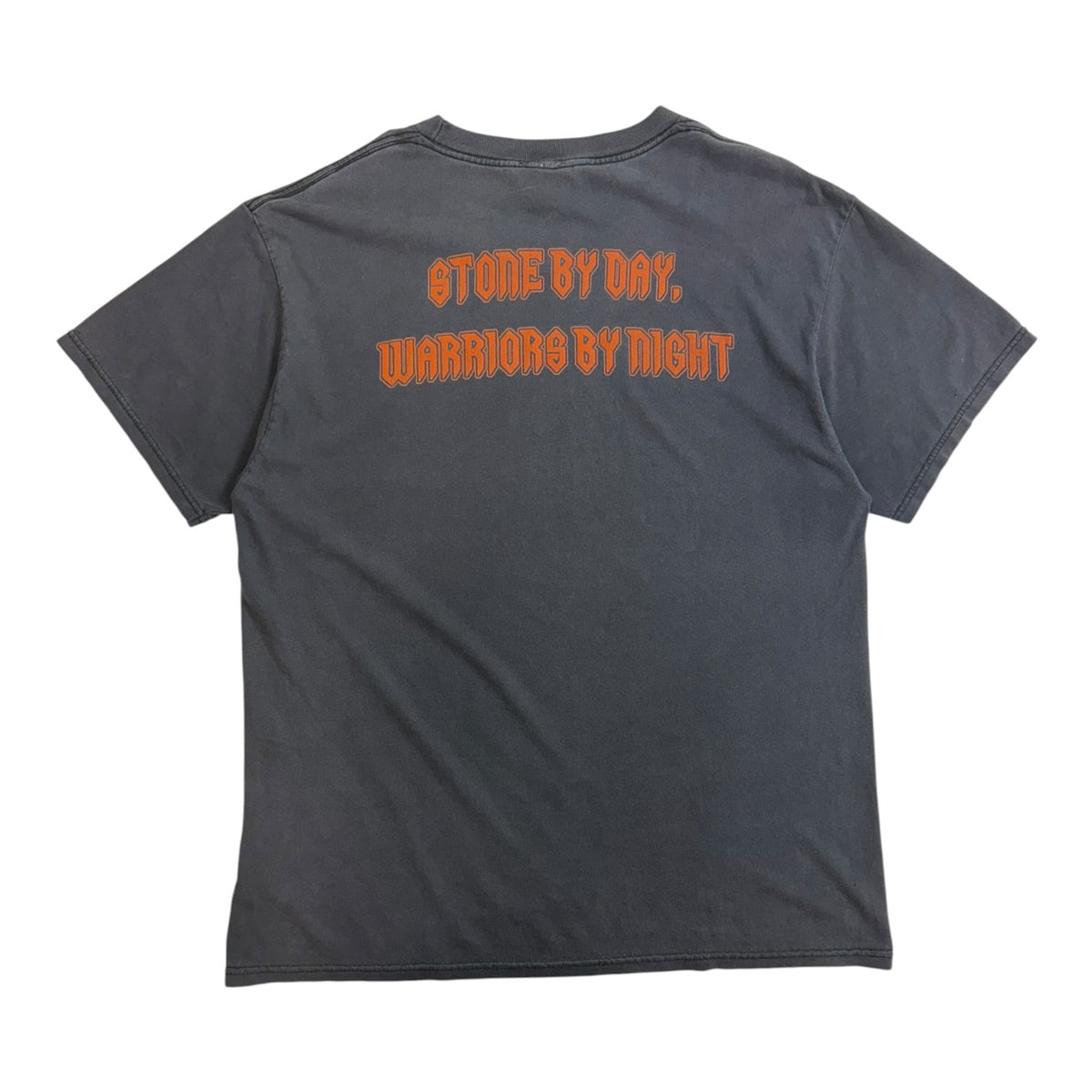 Vintage 1994 Gargoyles “Stone By Day, Warrior By Night” T-Shirt Grey