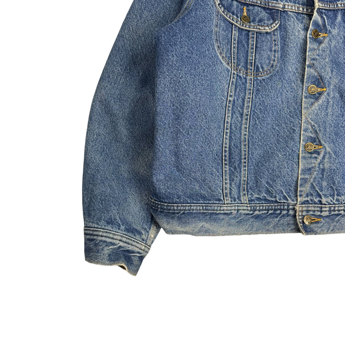 Vintage Lee Storm Rider Jacket Medium Wash