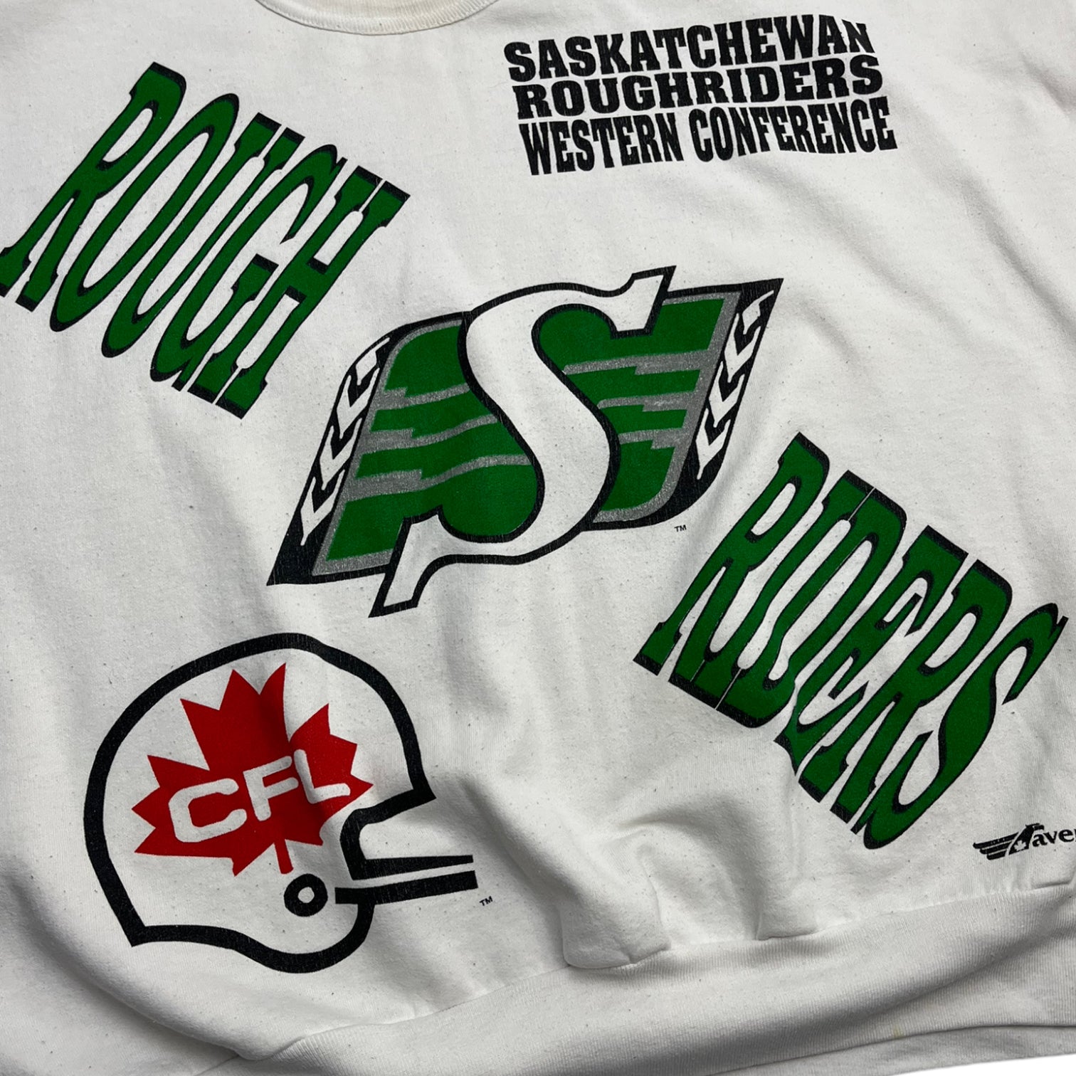 Vintage Saskatchewan Rough Riders "Rider Pride" Crew Neck