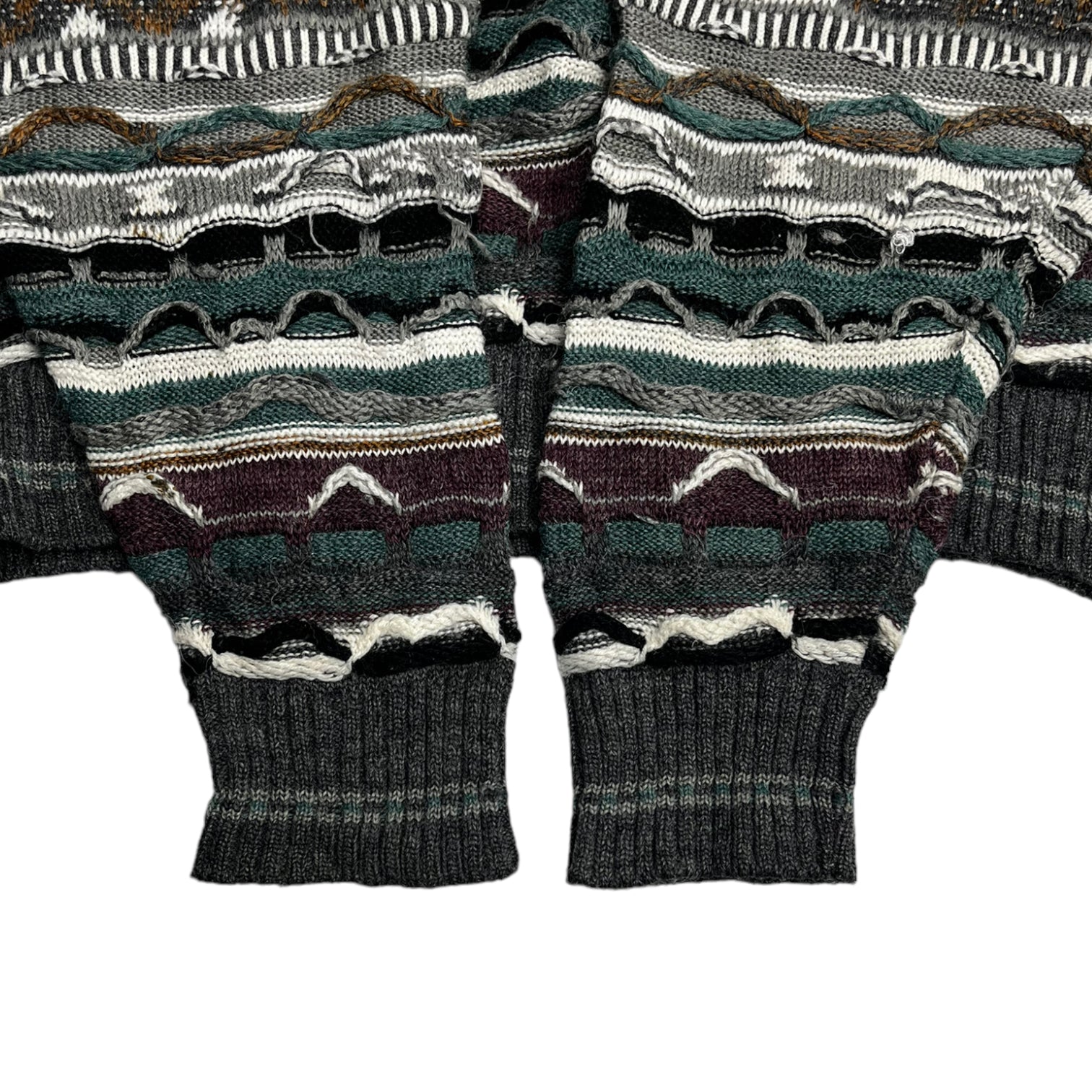 Vintage Ash Creek 3D Knit Sweater