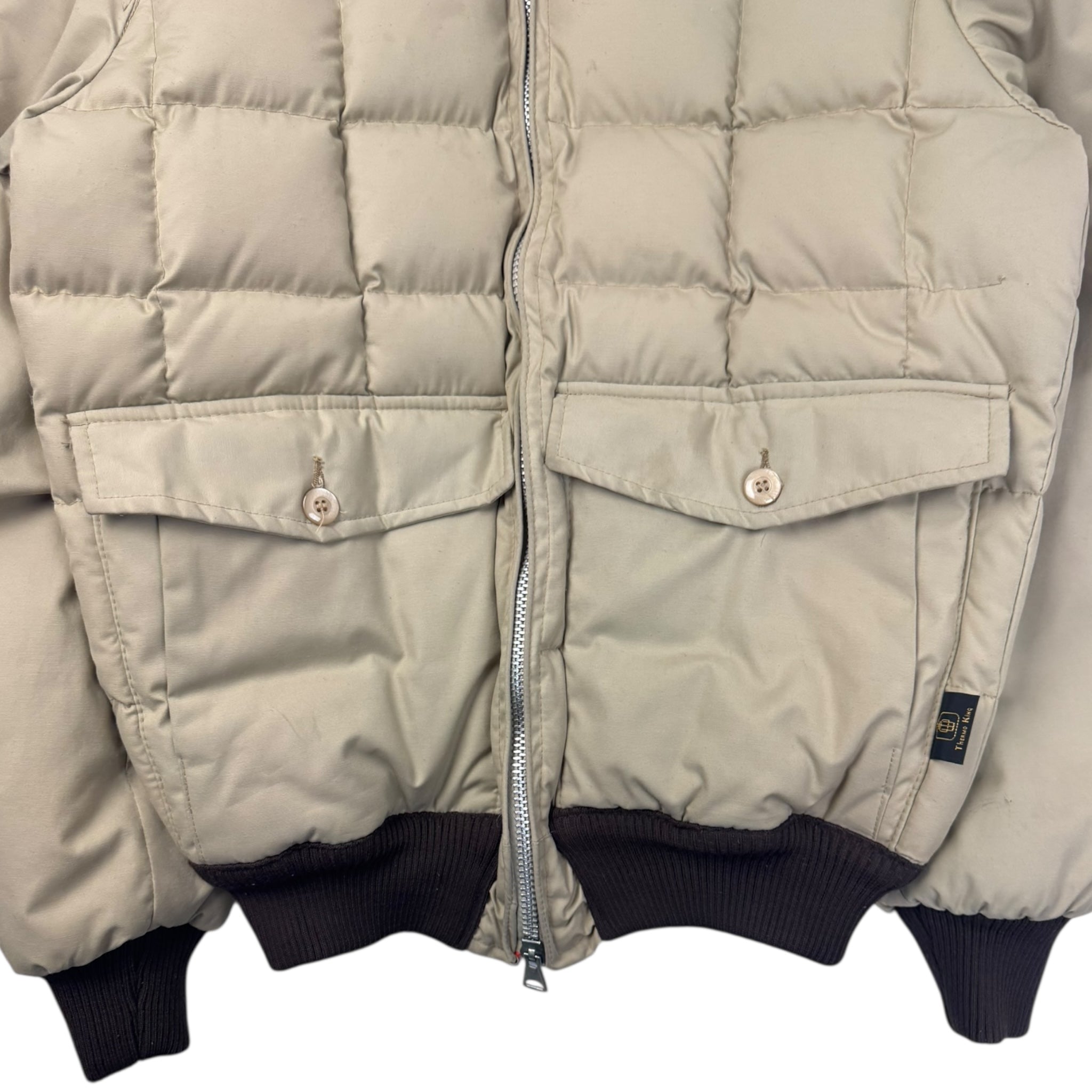 Vintage Thermo King Reversible Hunt Jacket Beige/Orange