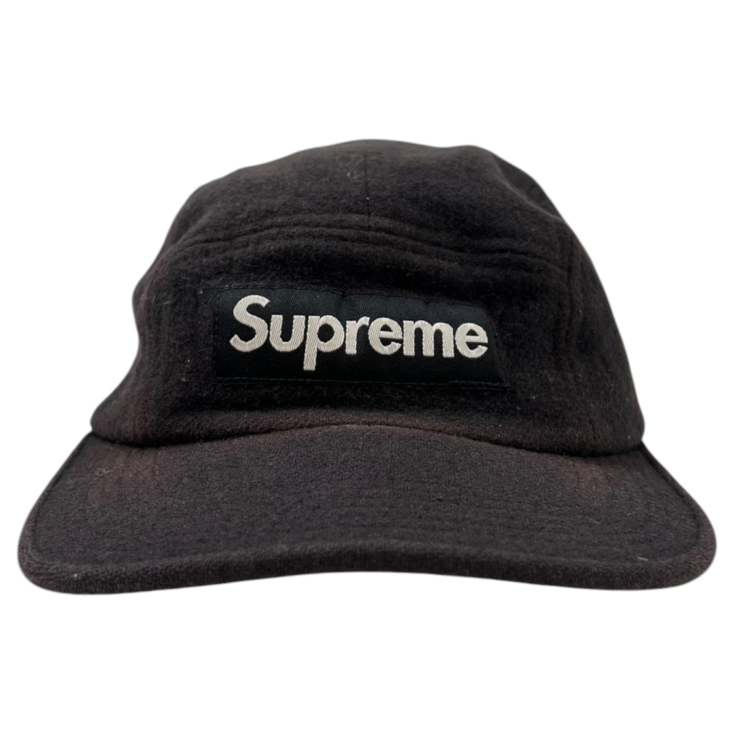 Supreme Wool Camp Cap Black
