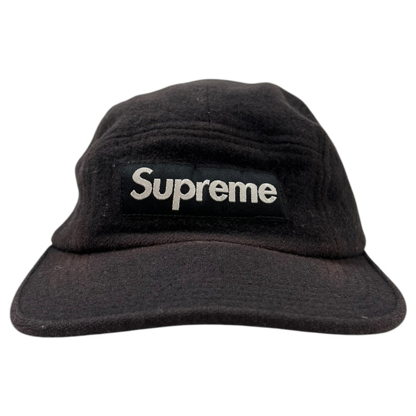 Supreme Wool Camp Cap Black