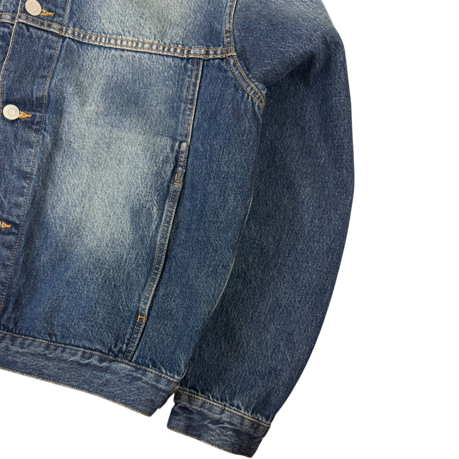 Stussy Trucker Jacket Vintage Denim