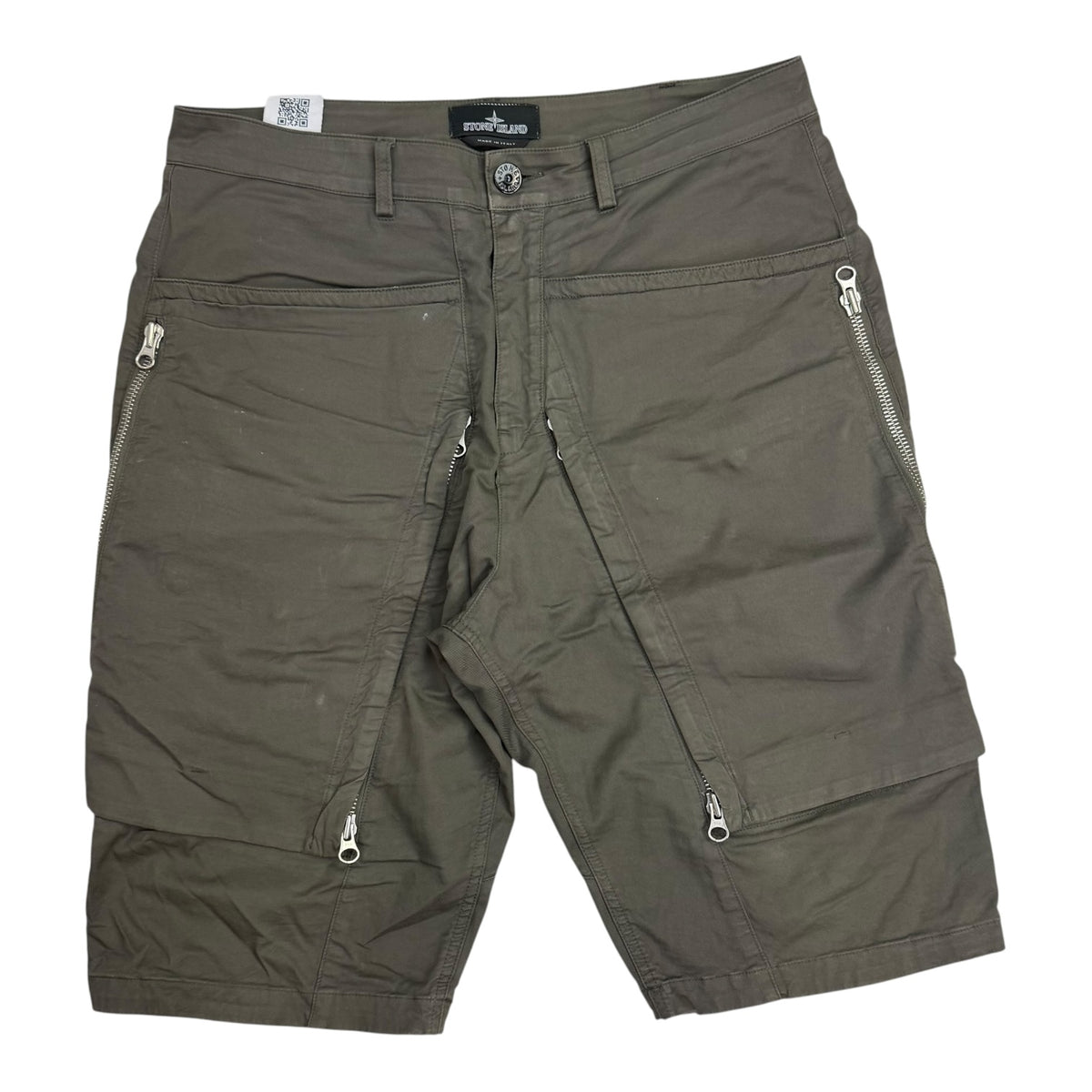 Stone Island Shadow Project Bermuda Long Short Khaki