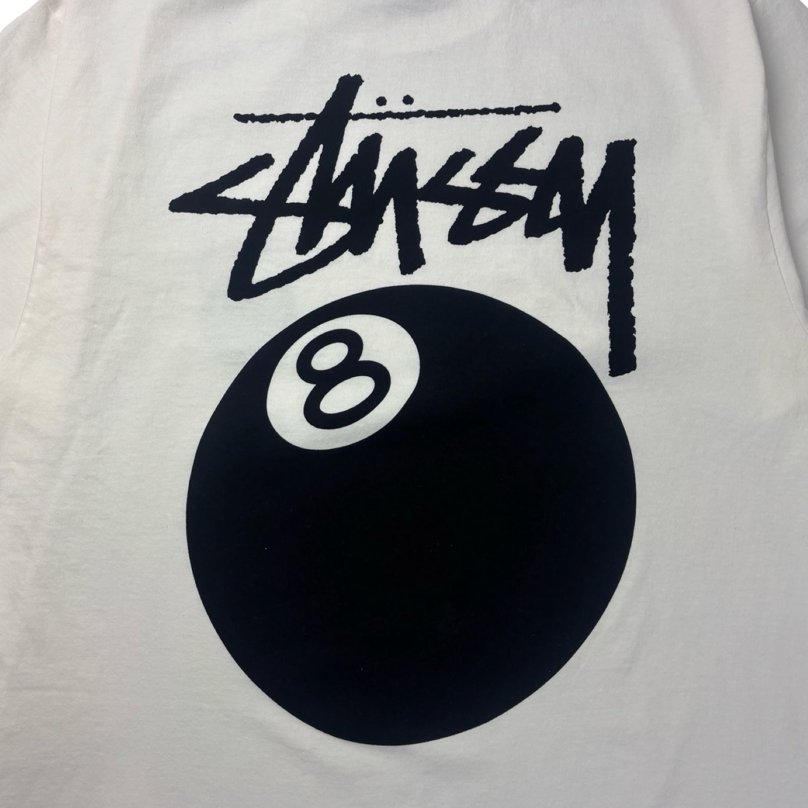 Stussy 8 Ball Tee White