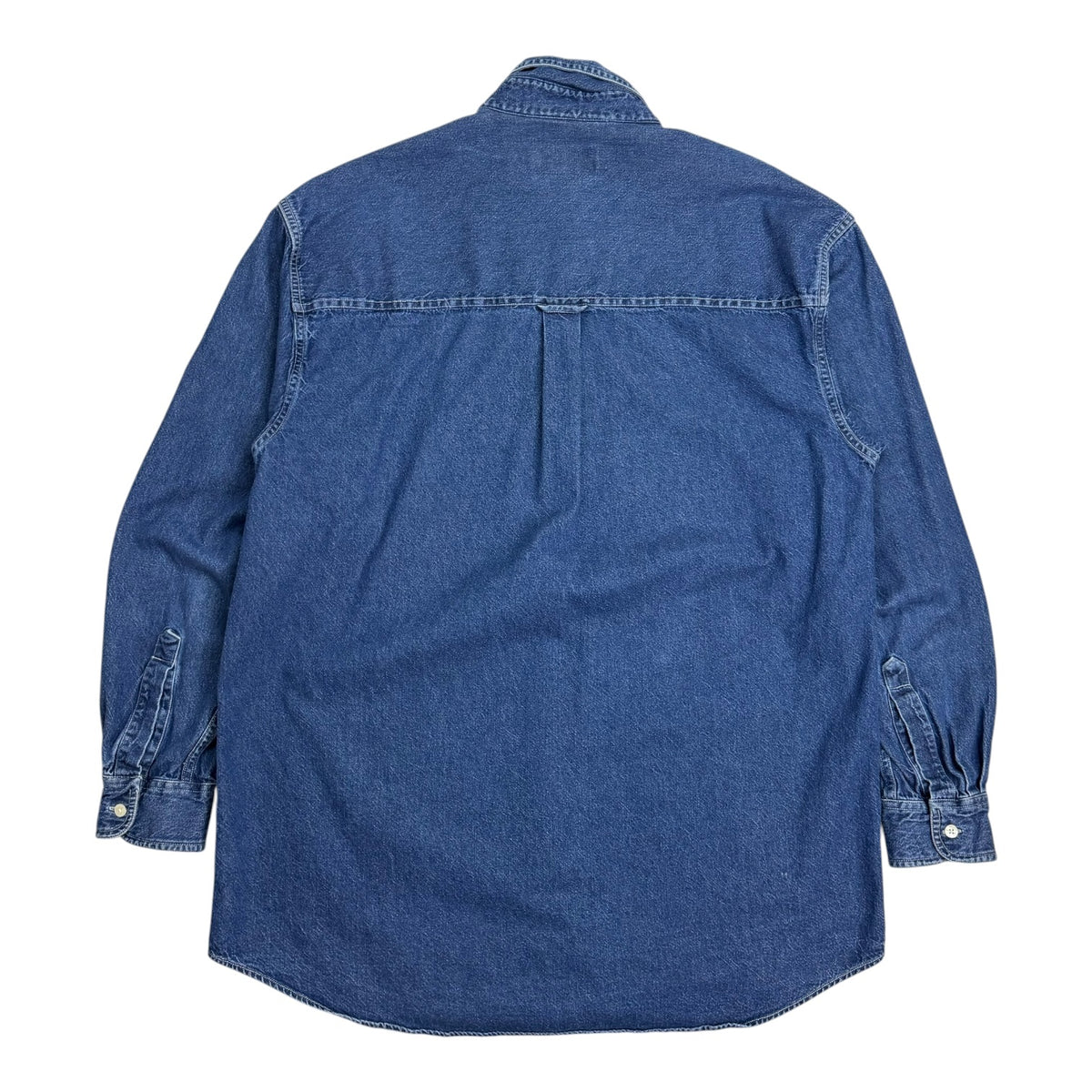 Vintage Chaps Denim L/S Button Up Shirt Dark Wash