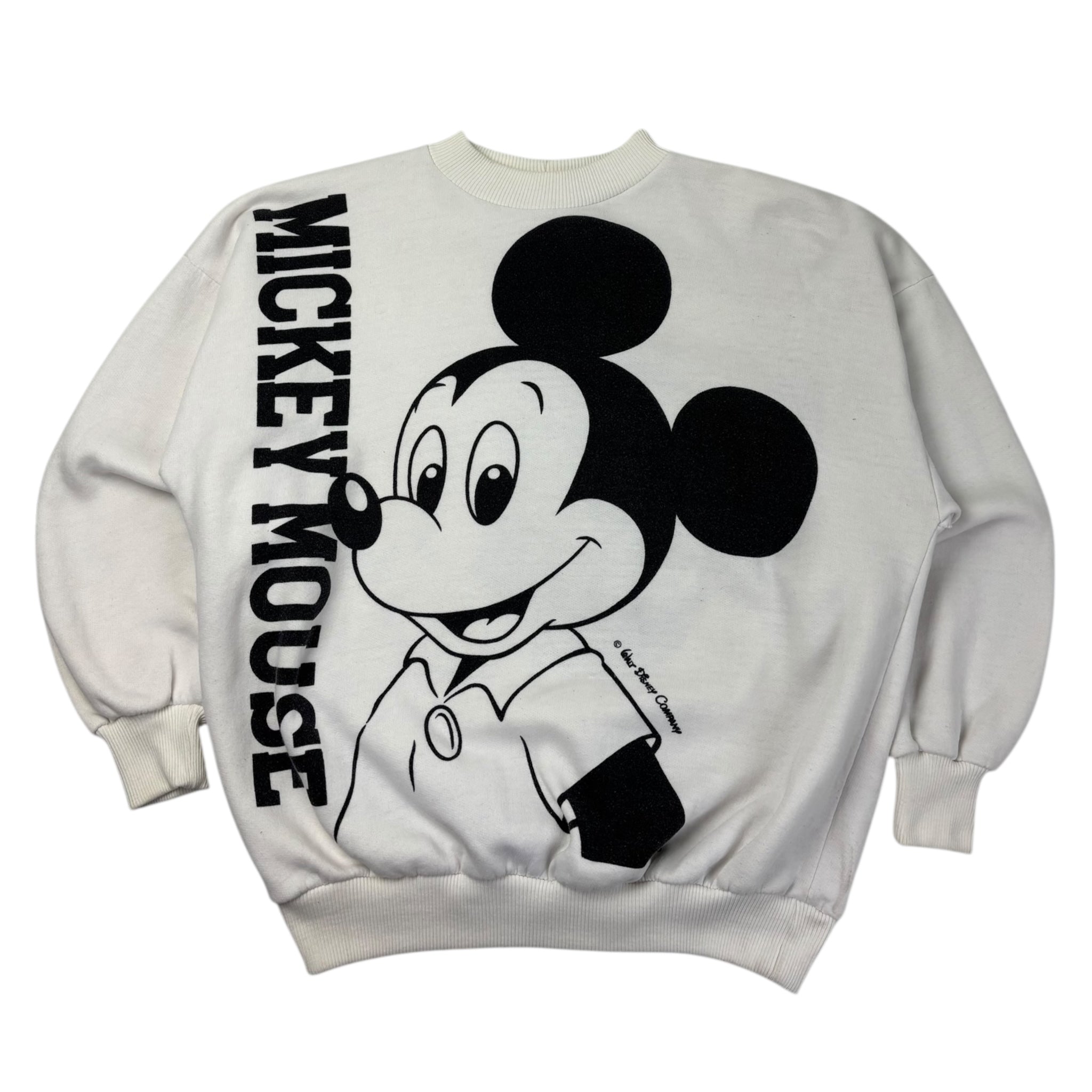 Vintage Mickey Mouse Double Sided Crewneck