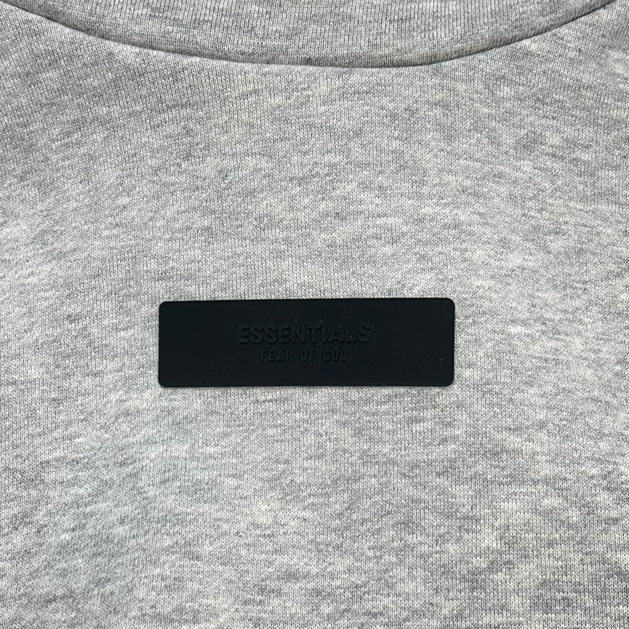 Fear Of God Essentials Hoodie Light Heather Grey