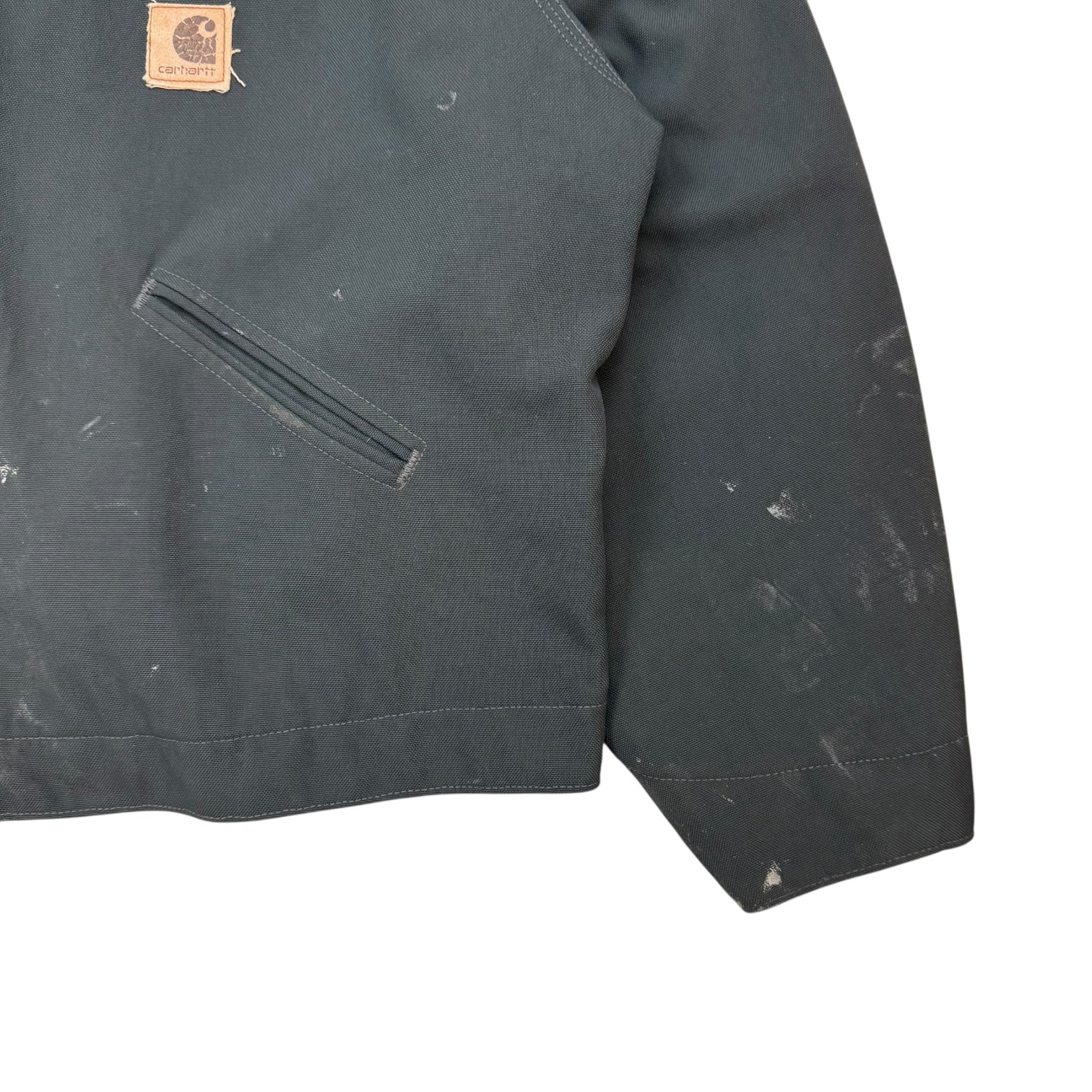 Vintage Carhartt Detroit Jacket Charcoal Black
