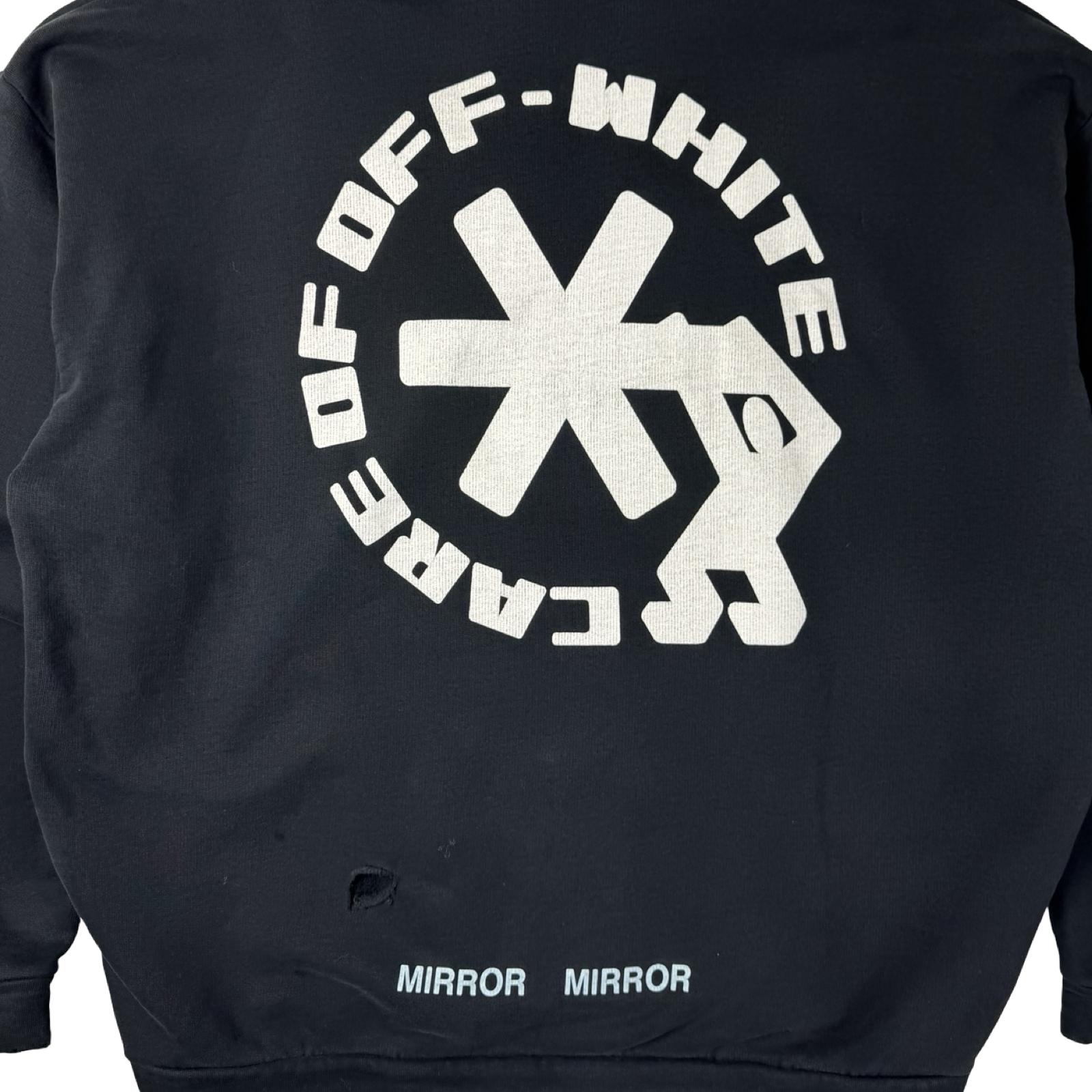 Off-White Mirror Mirror Hoodie Black