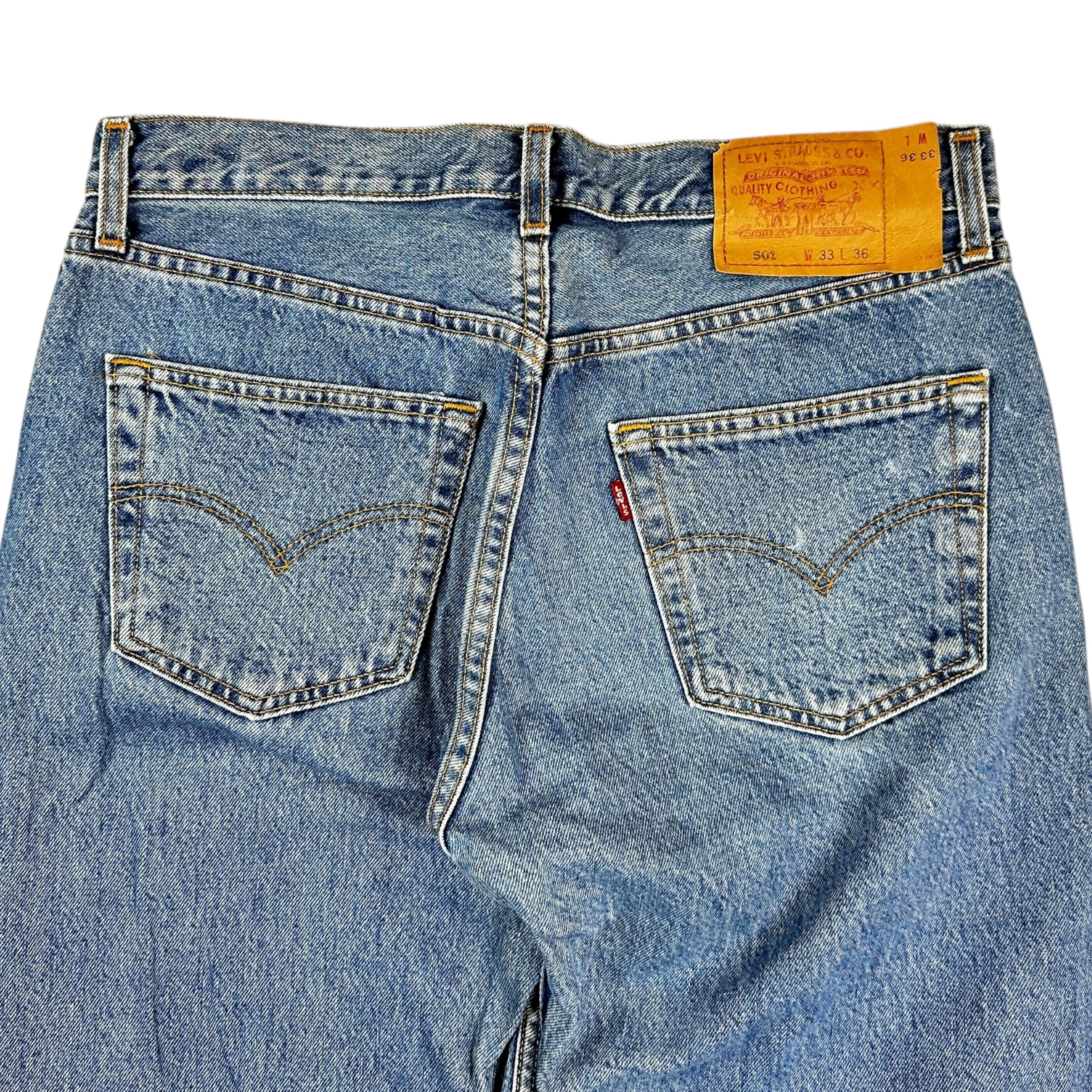 Vintage Levis 501 Indigo Denim