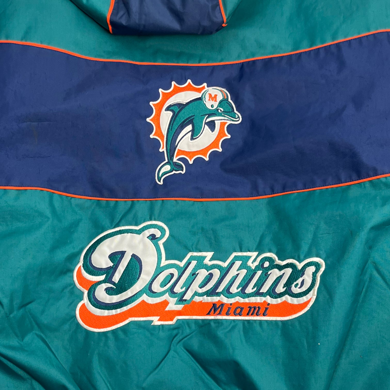 Vintage Miami Dolphins Jeff Hamilton NFL Jacket