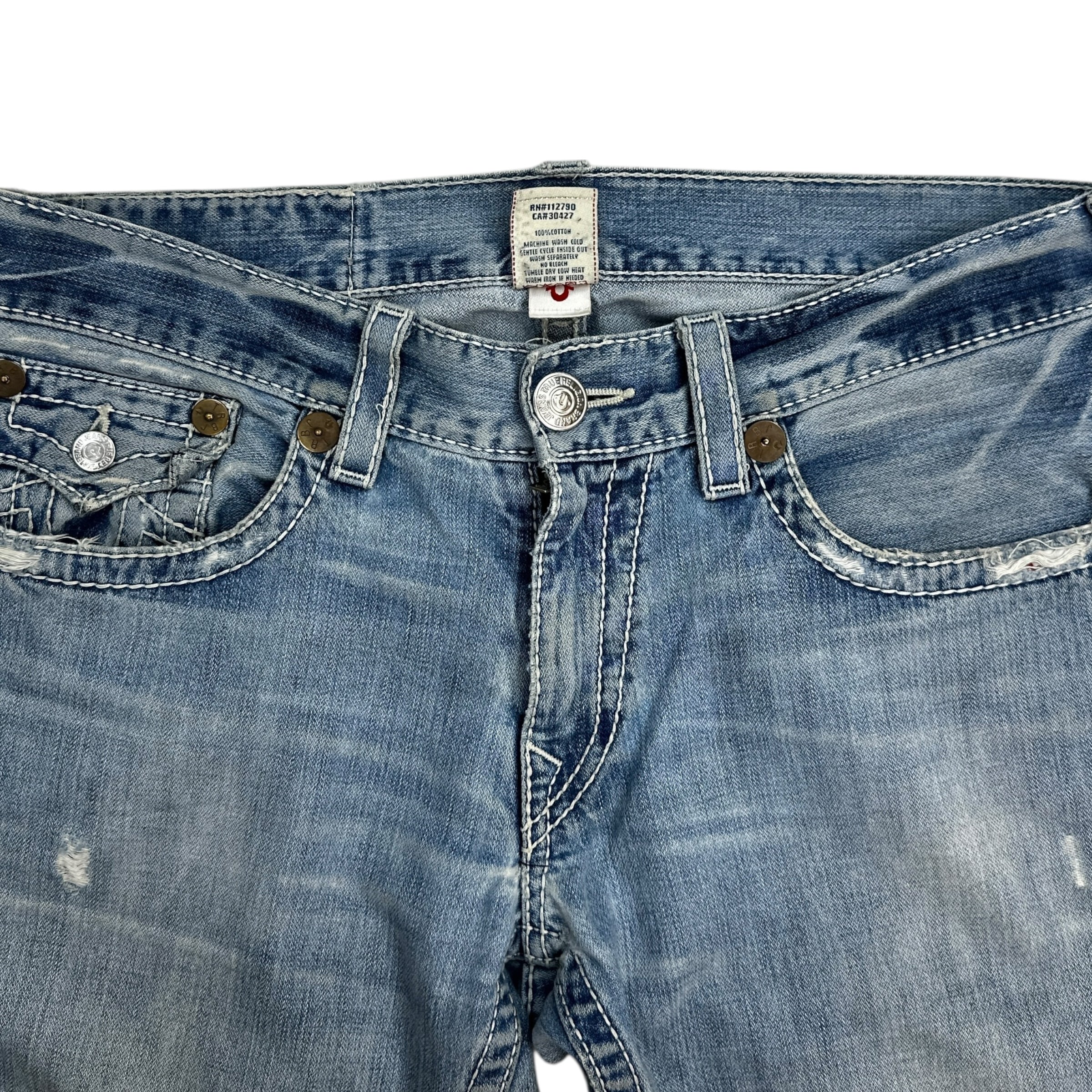 Vintage True Religion Billy Big-T Flared Denim