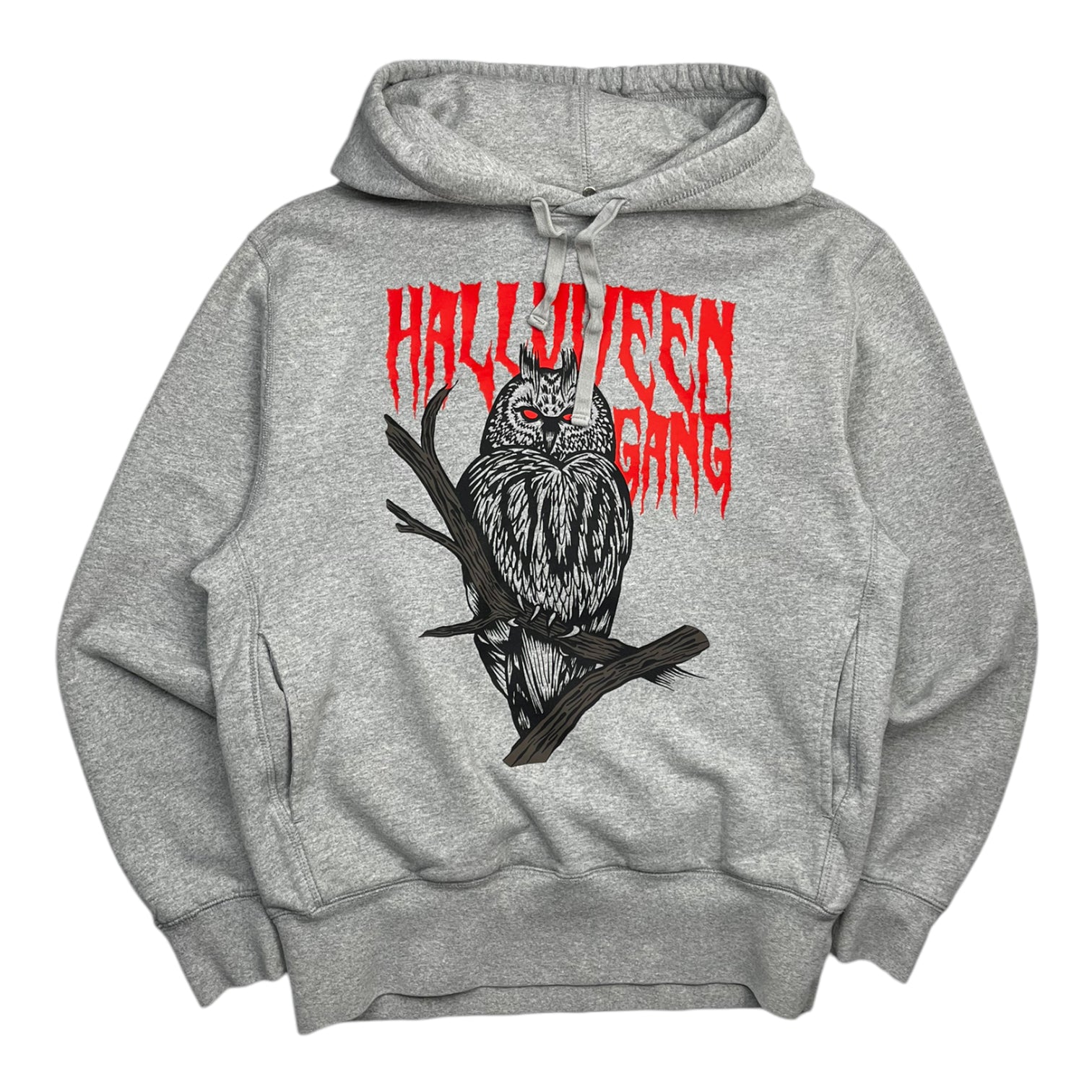 OVO Devil Bird Hoodie Heather Grey