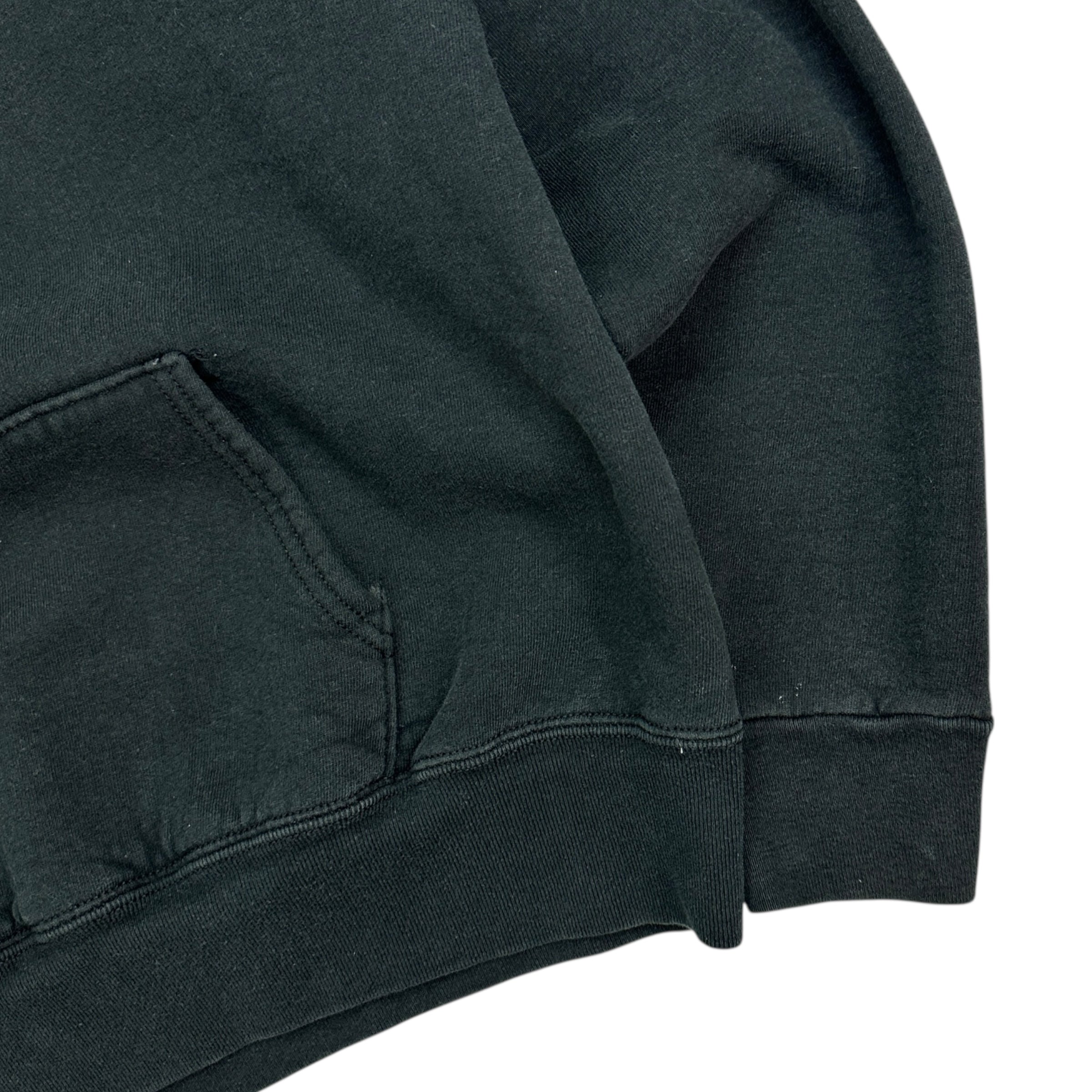 Vintage Harley Davidson Owners Edmonton Hoodie Black