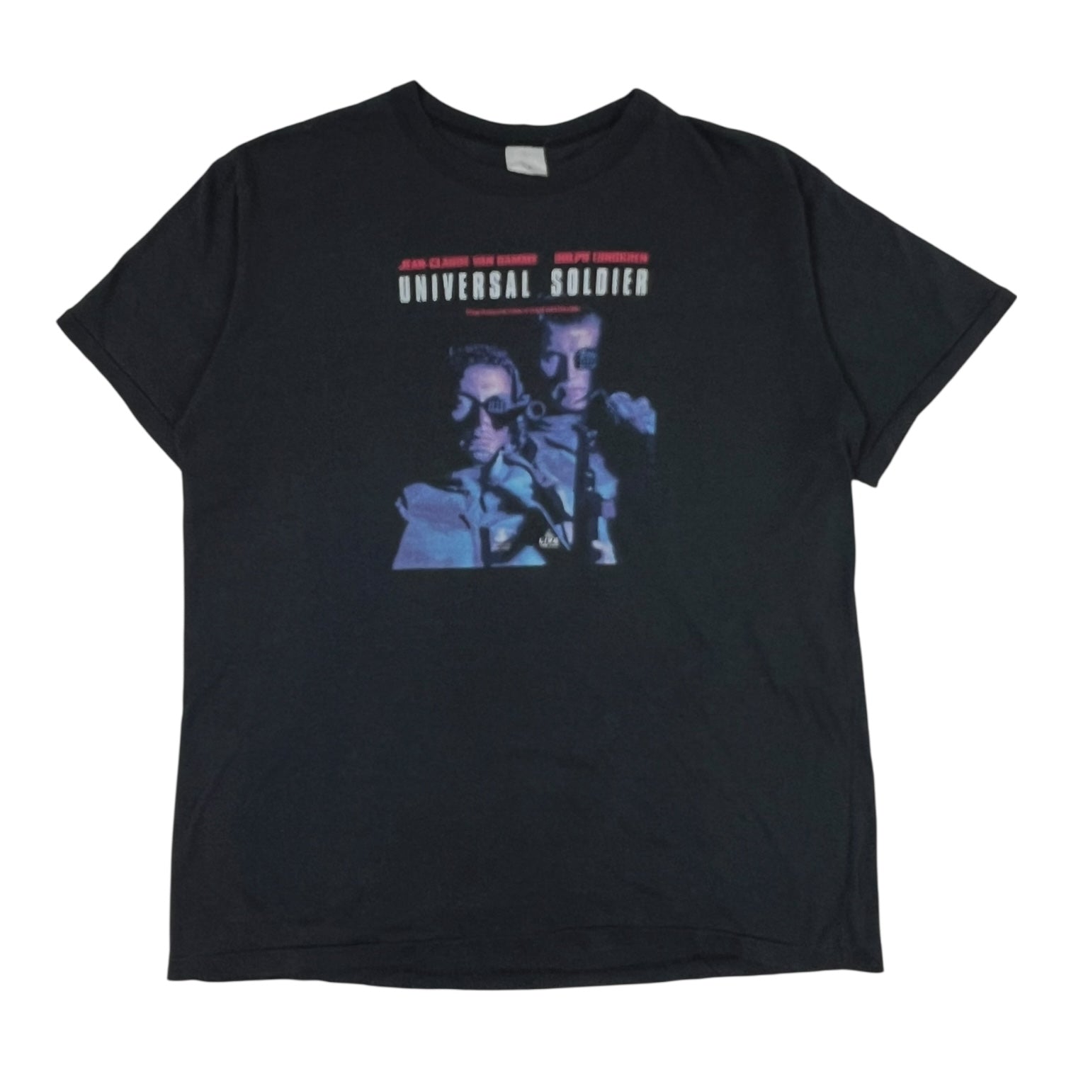 Vintage Universal Solider Jean Claude T-Shirt Black