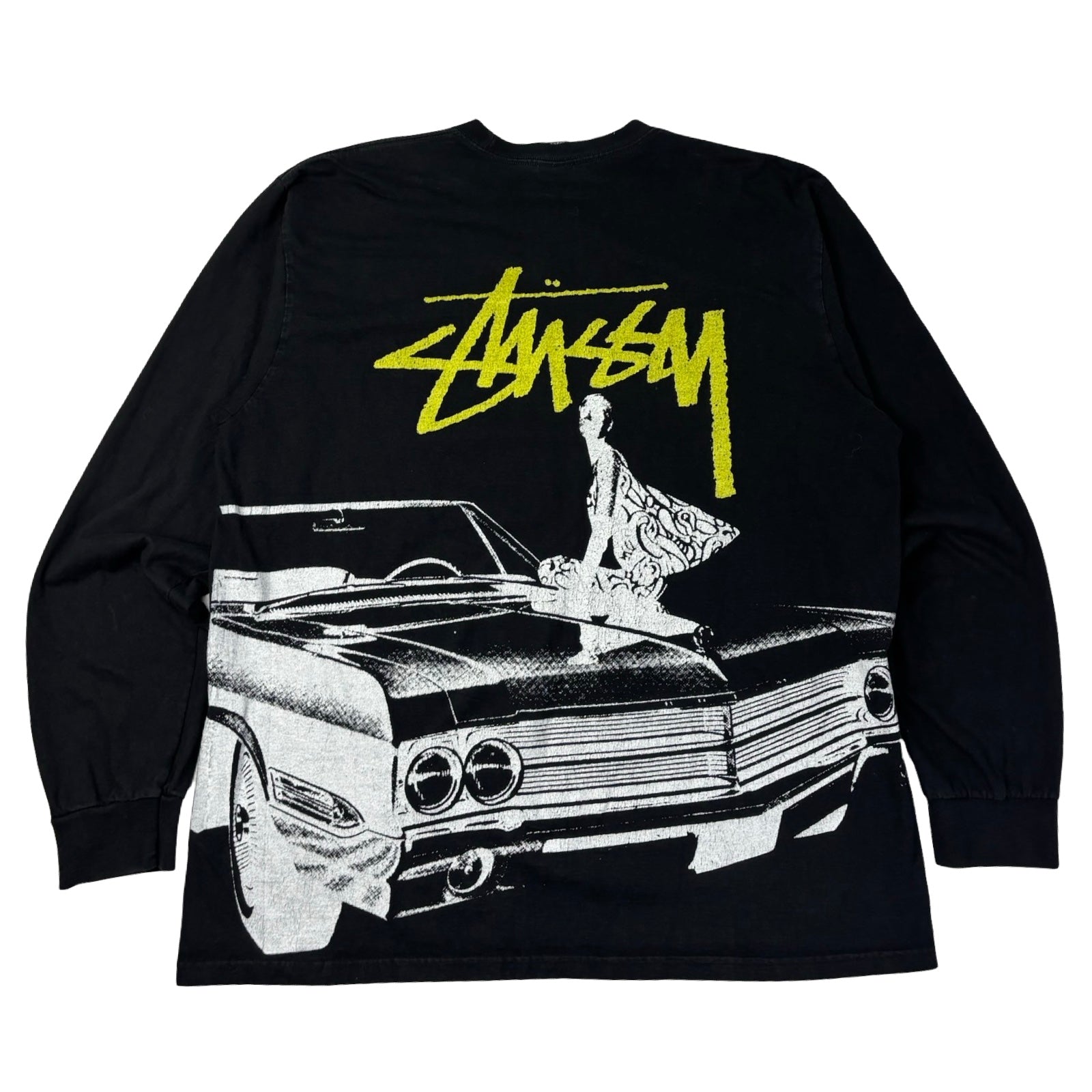 Stussy Beat Crazy L/S Tee Black