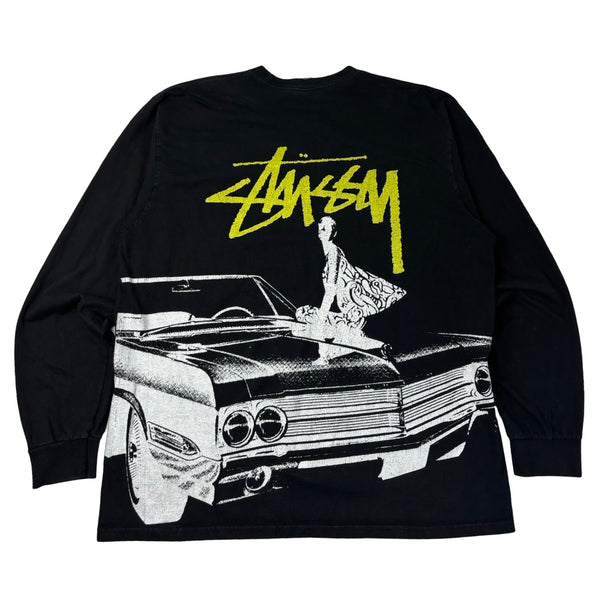 Stussy Beat Crazy L/S Tee Black