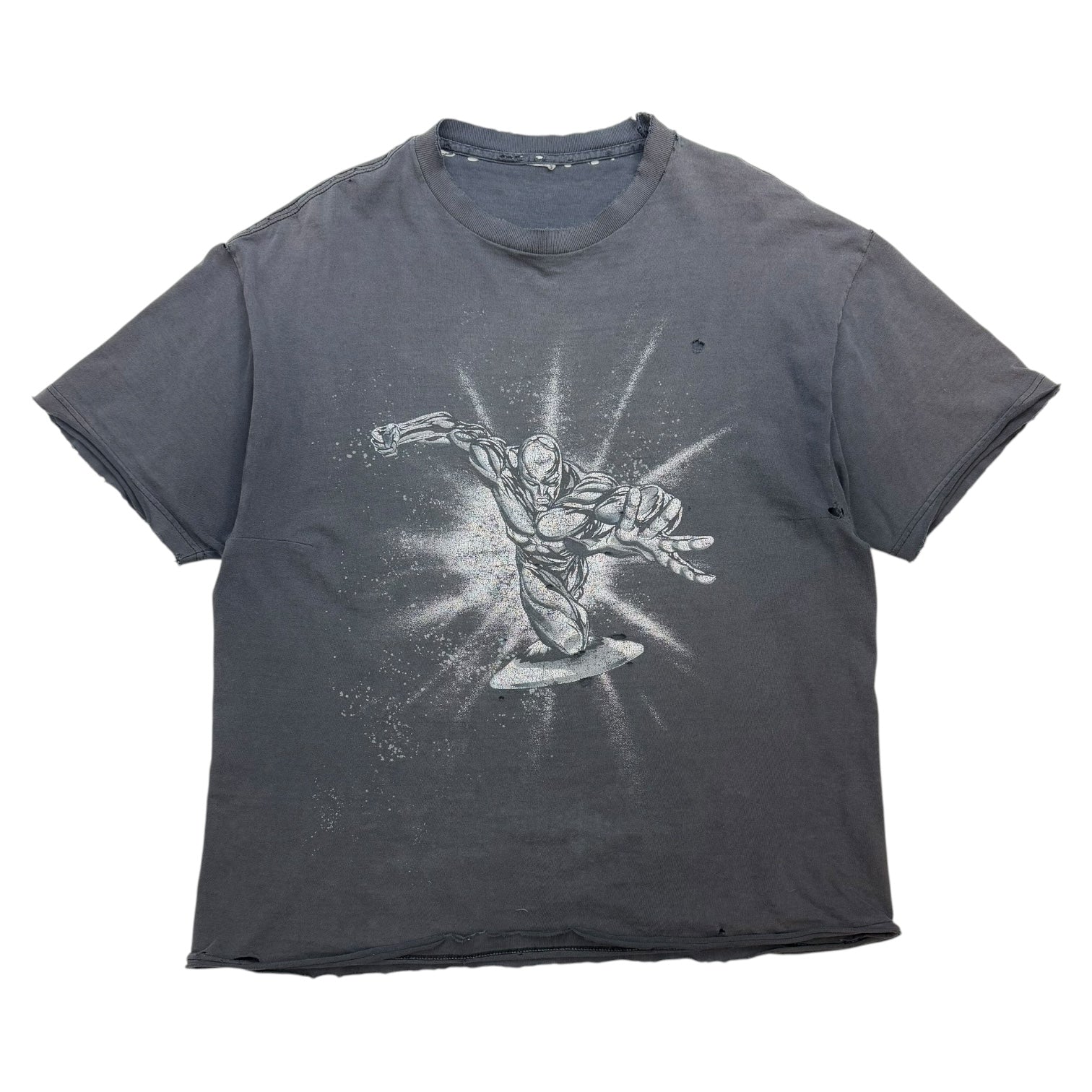 Vintage Marvel Silver Surfer Tee Faded Black