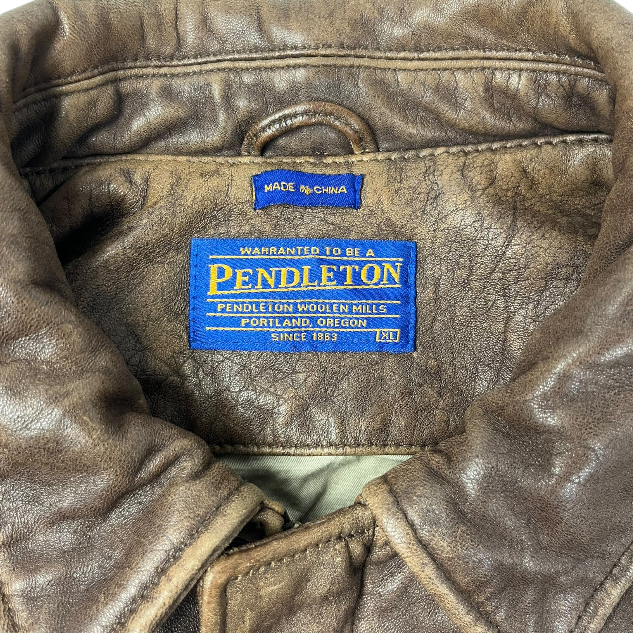 Vintage Pendleton Centennial Leather Jacket