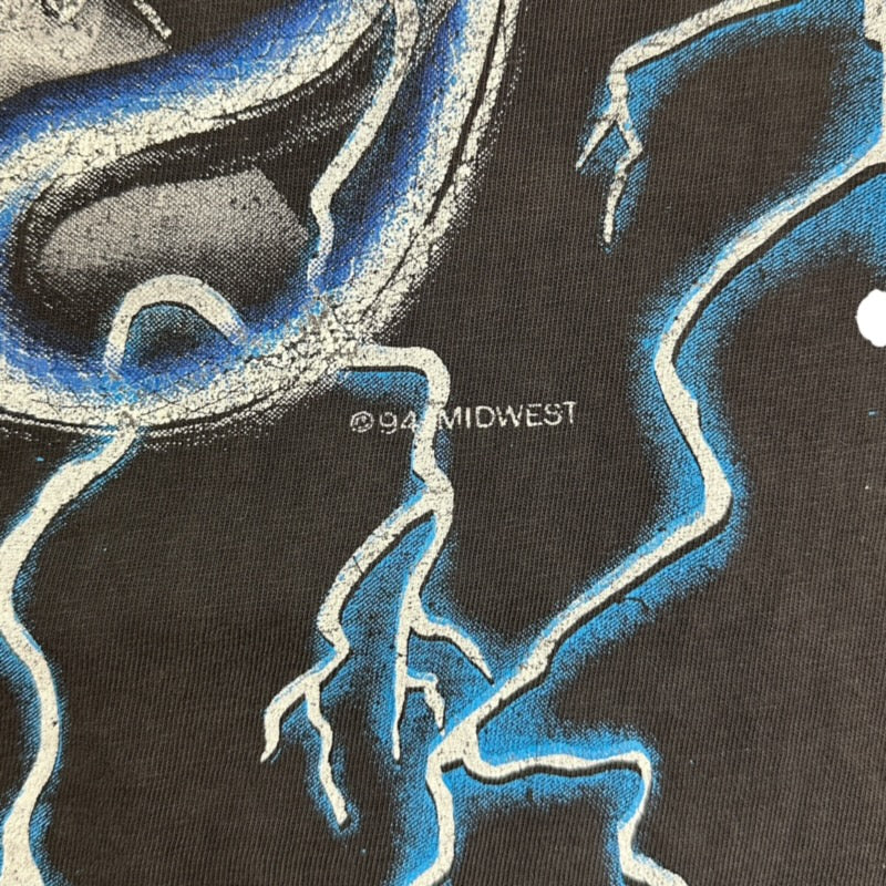 1994 Midwest Skull Lightning Tee