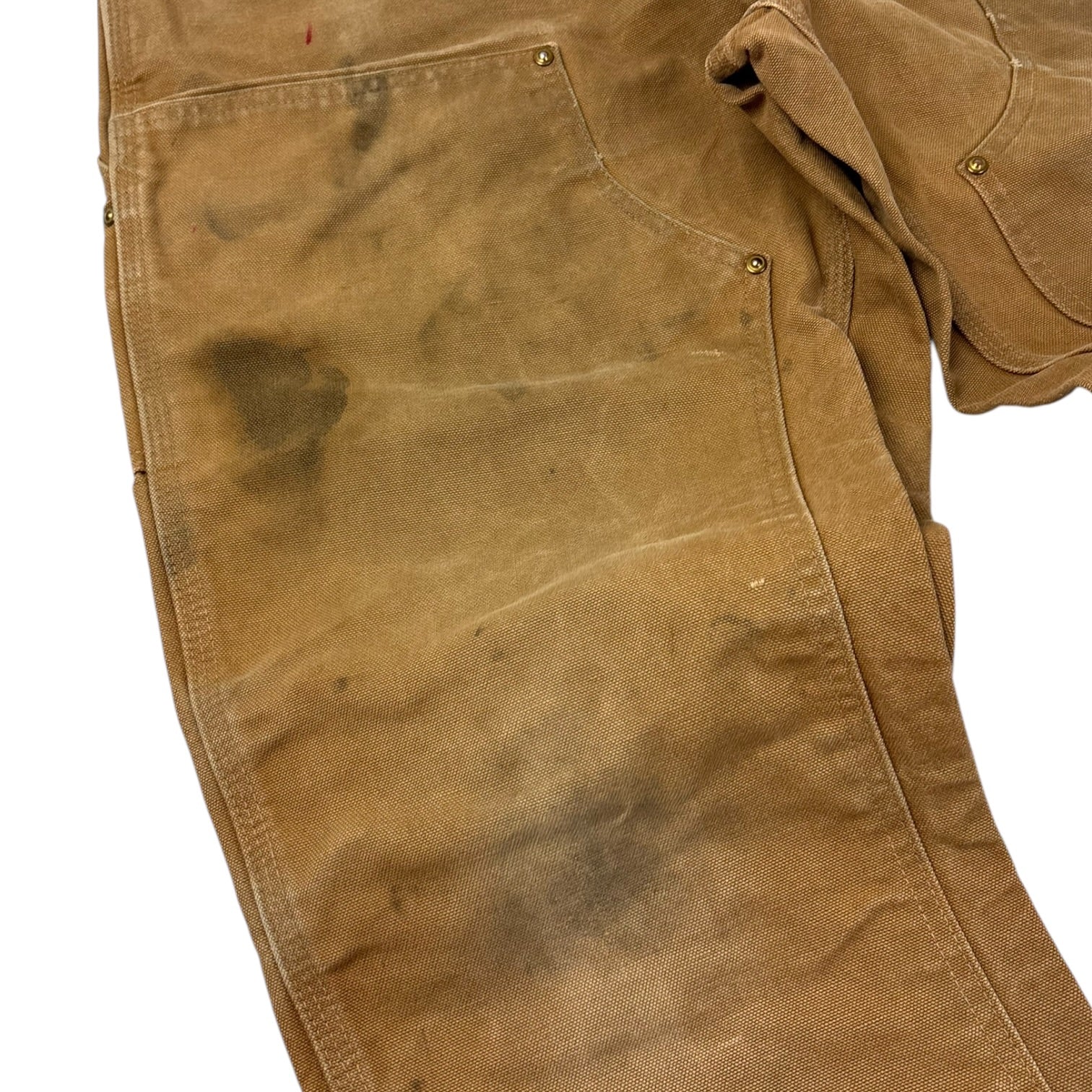 Vintage Carhartt Double Knee Carpenter Pants Tan