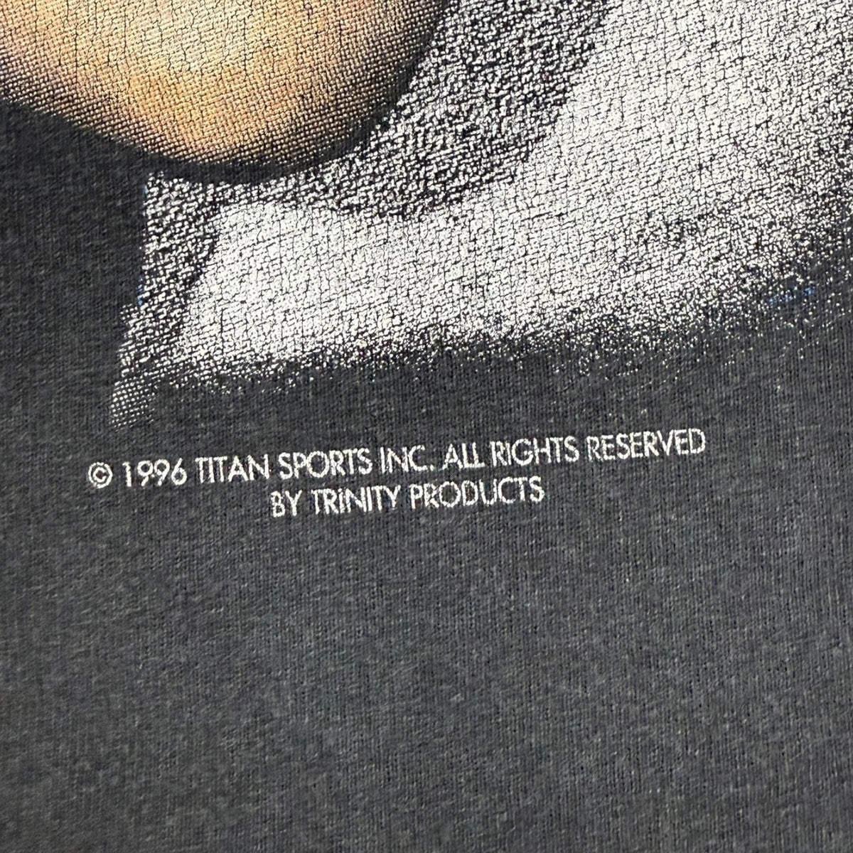 1996 WWF The Undertaker Tee Black
