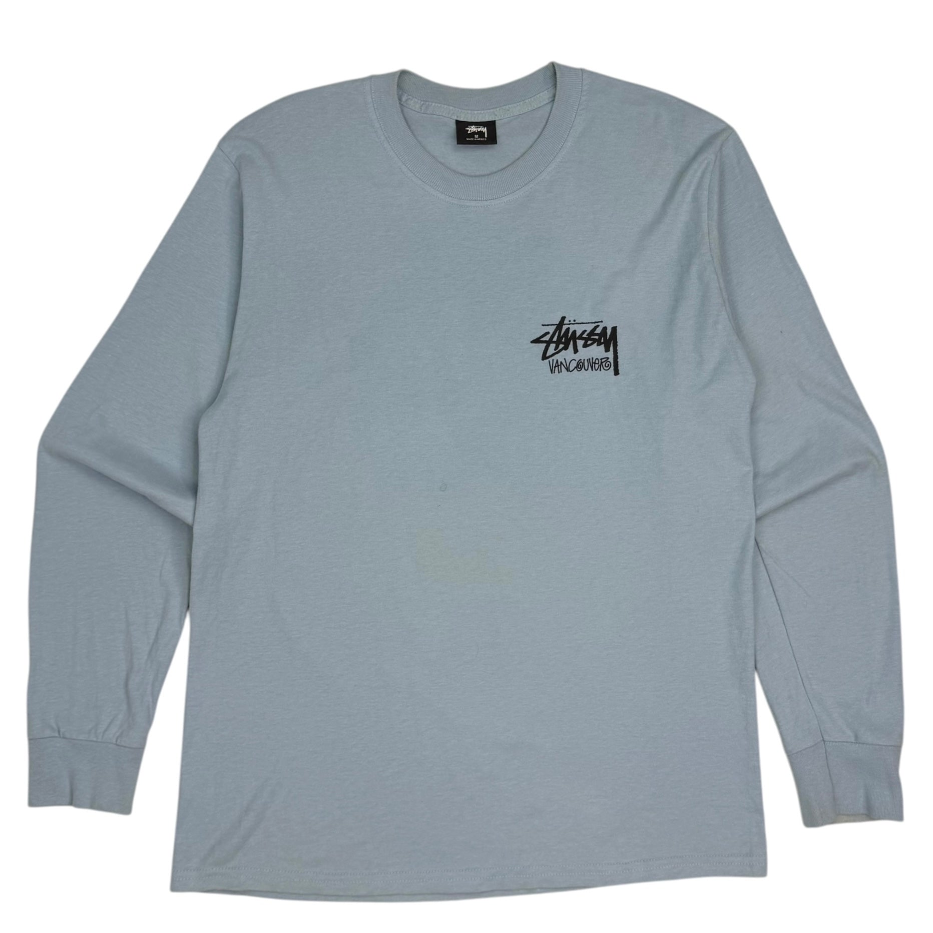 Stussy Vancouver Chapter Longsleeve Tee Blue