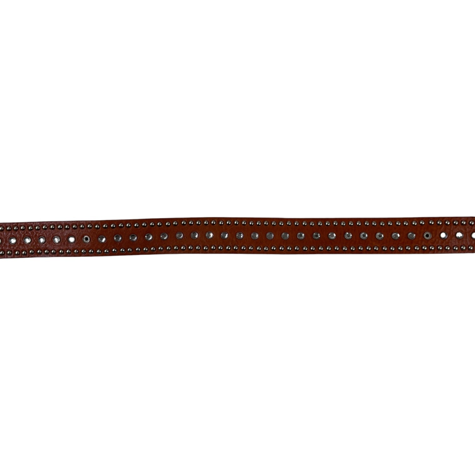Vintage Harley Davidson Studded Belt Brown