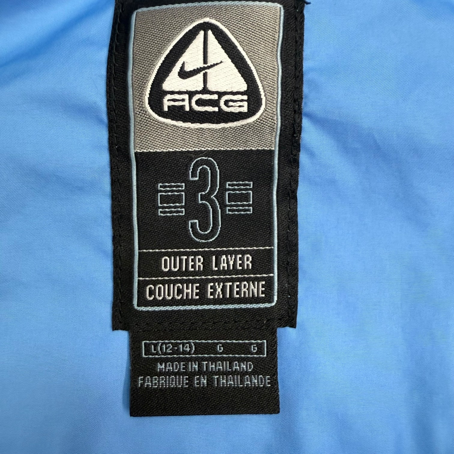 Vintage Nike ACG Clima Fit Jacket Blue