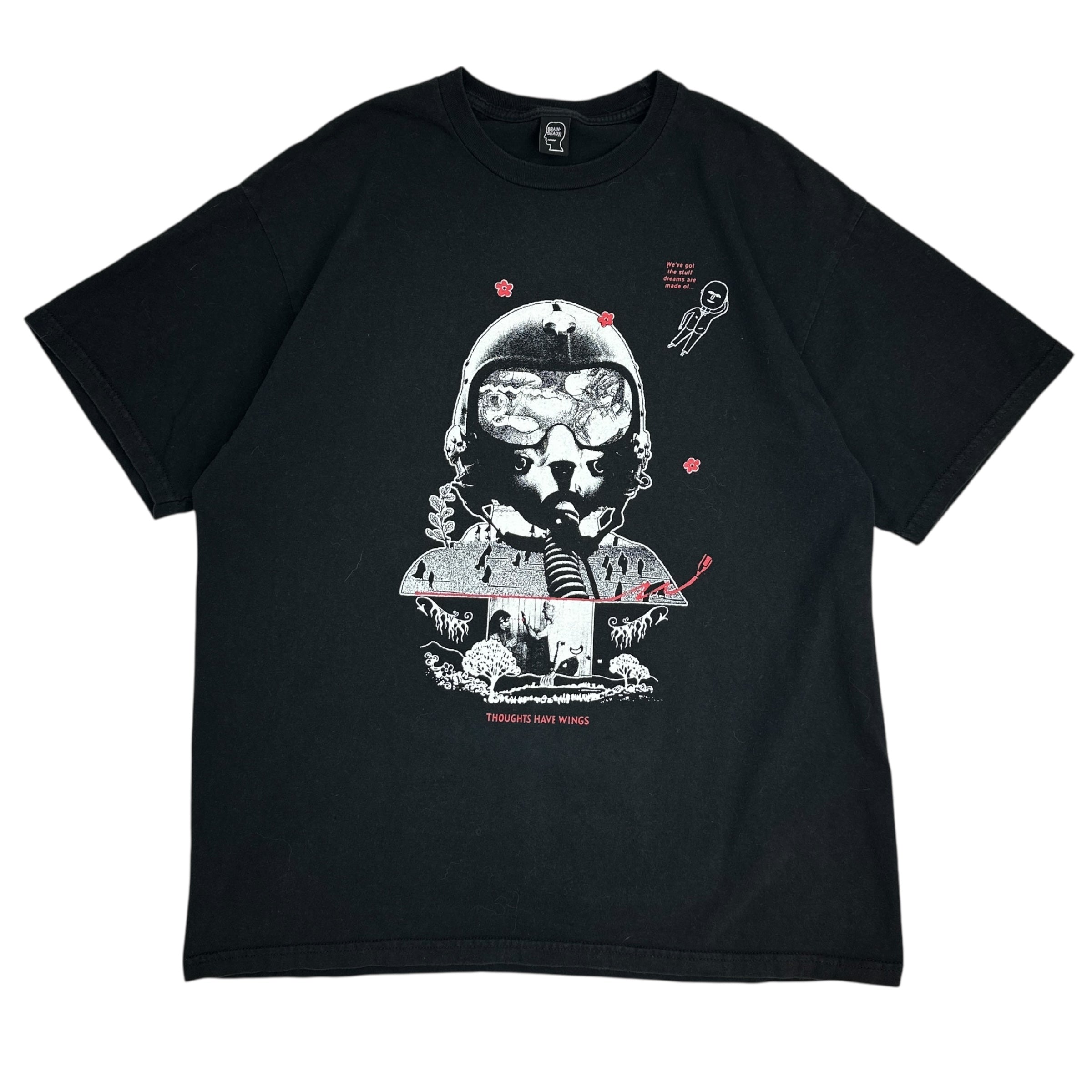 Brain Dead “Thoughts Have Wings” Tee Black