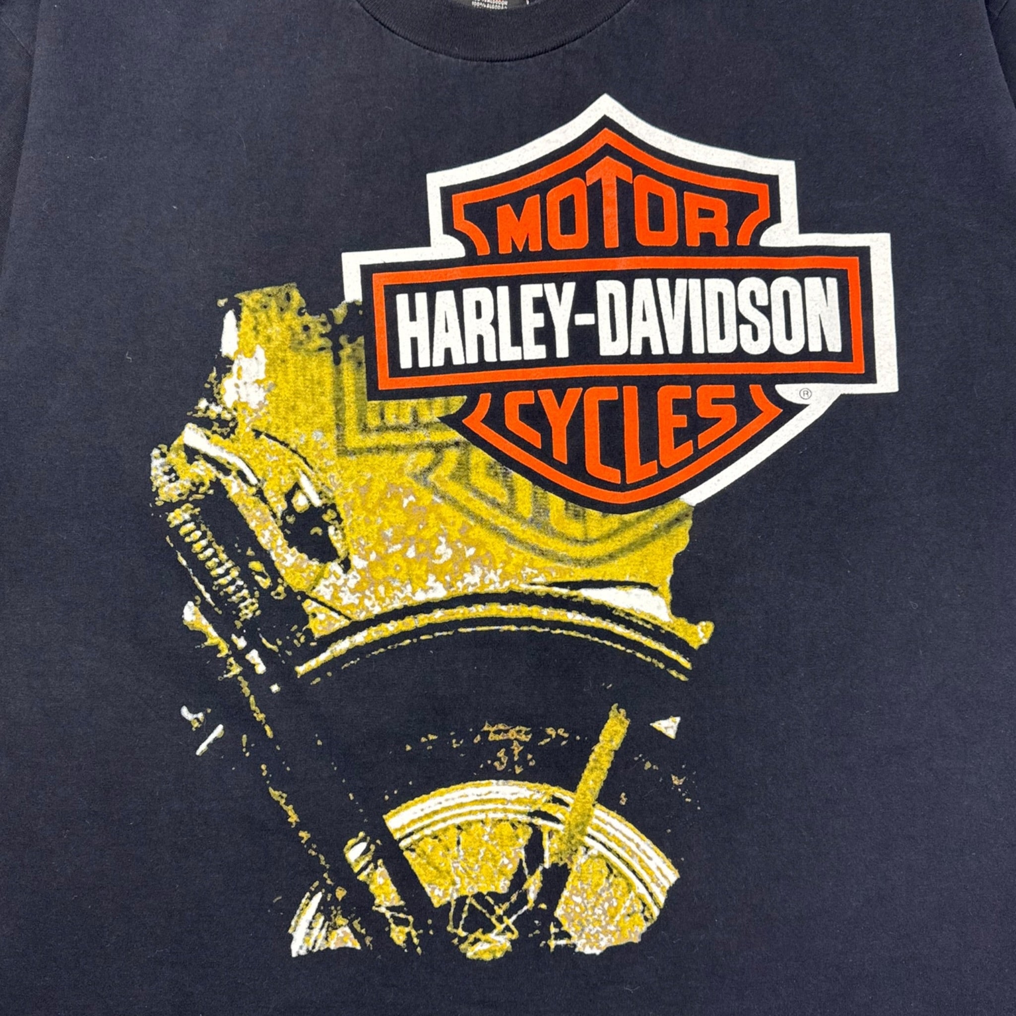 Vintage Harley Davidson Bike Wheel Argentina T-Shirt