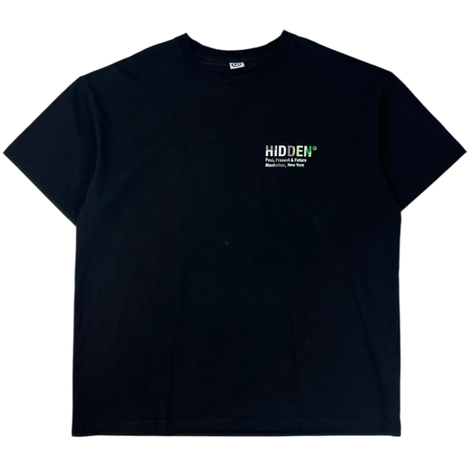 Hidden NY Pixel Flag T-Shirt Black