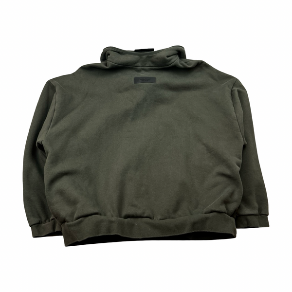 Fear of God Essentials Fleece Hoodie Green