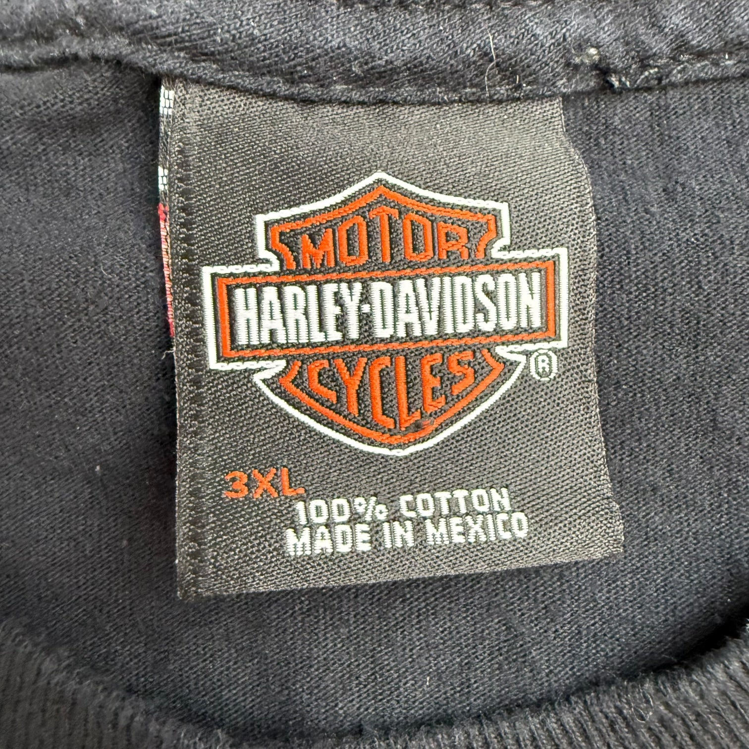 Vintage Harley Davidson Of Mesa Tee Black