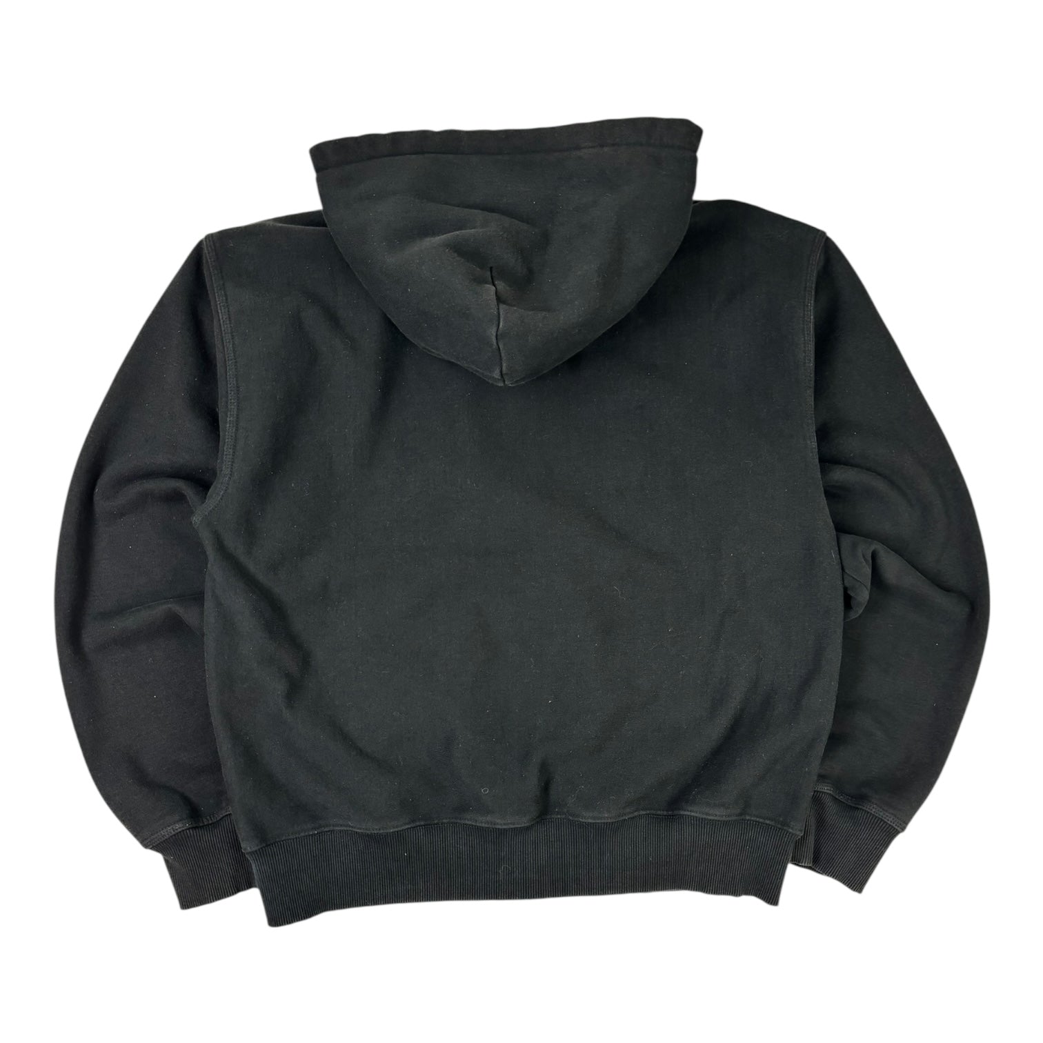Stussy Block Sport Zip-Up Hoodie Black