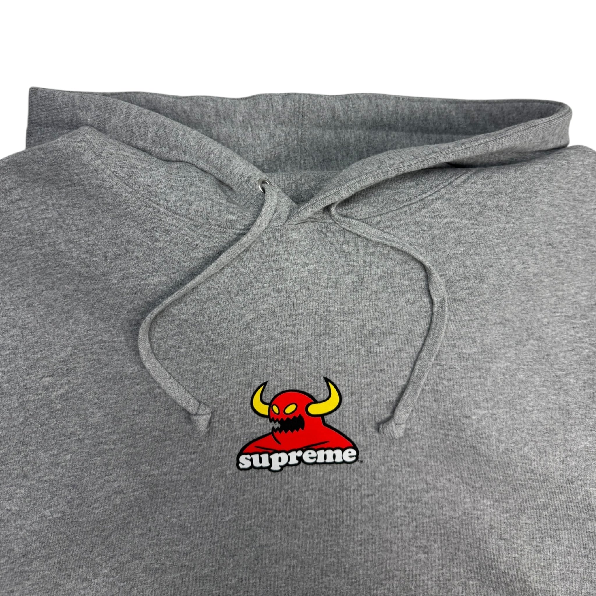 Supreme x Toy Machine Hoodie Grey