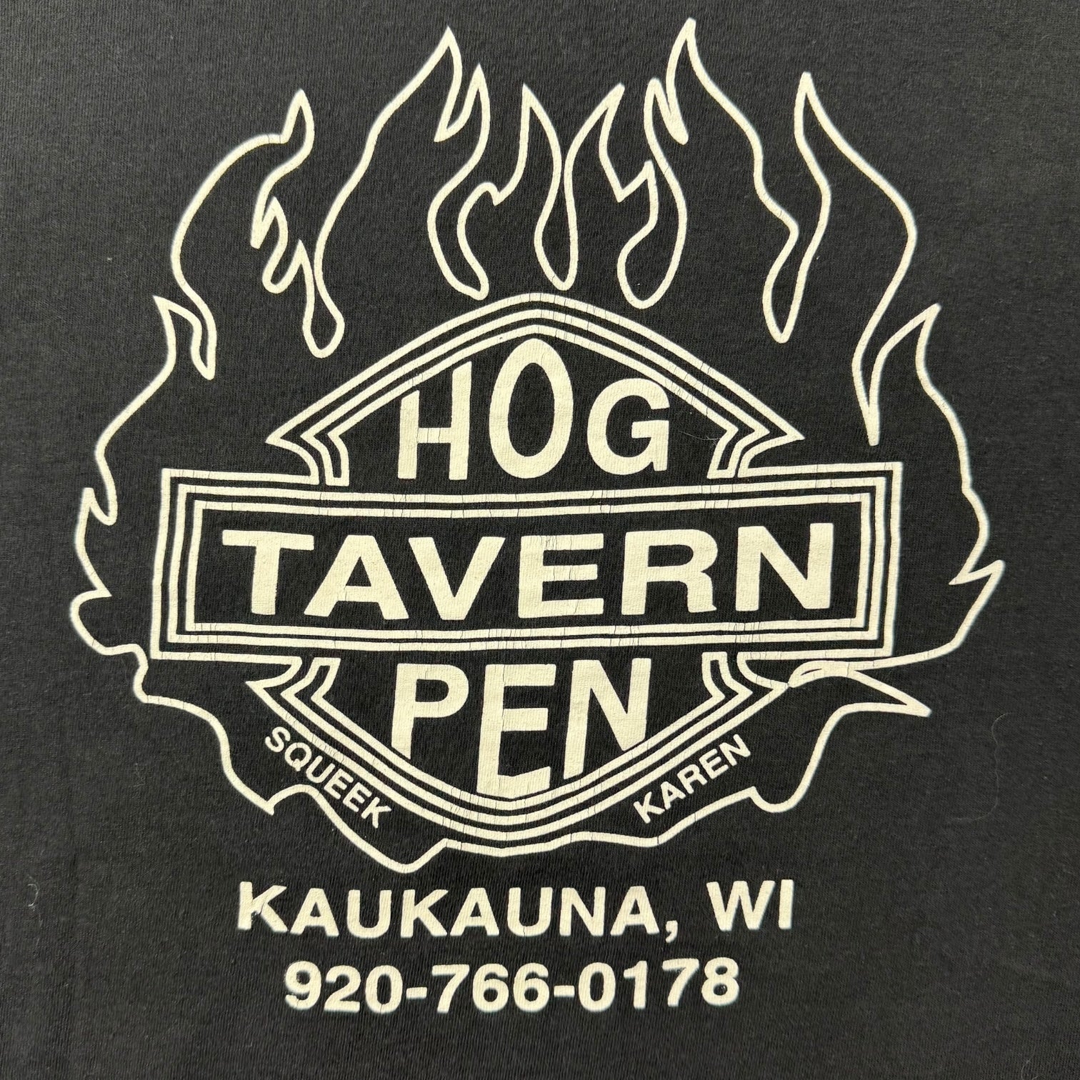 1993 Hog Pen Tavern ‘Bad Ass Boys…’ Tee Black